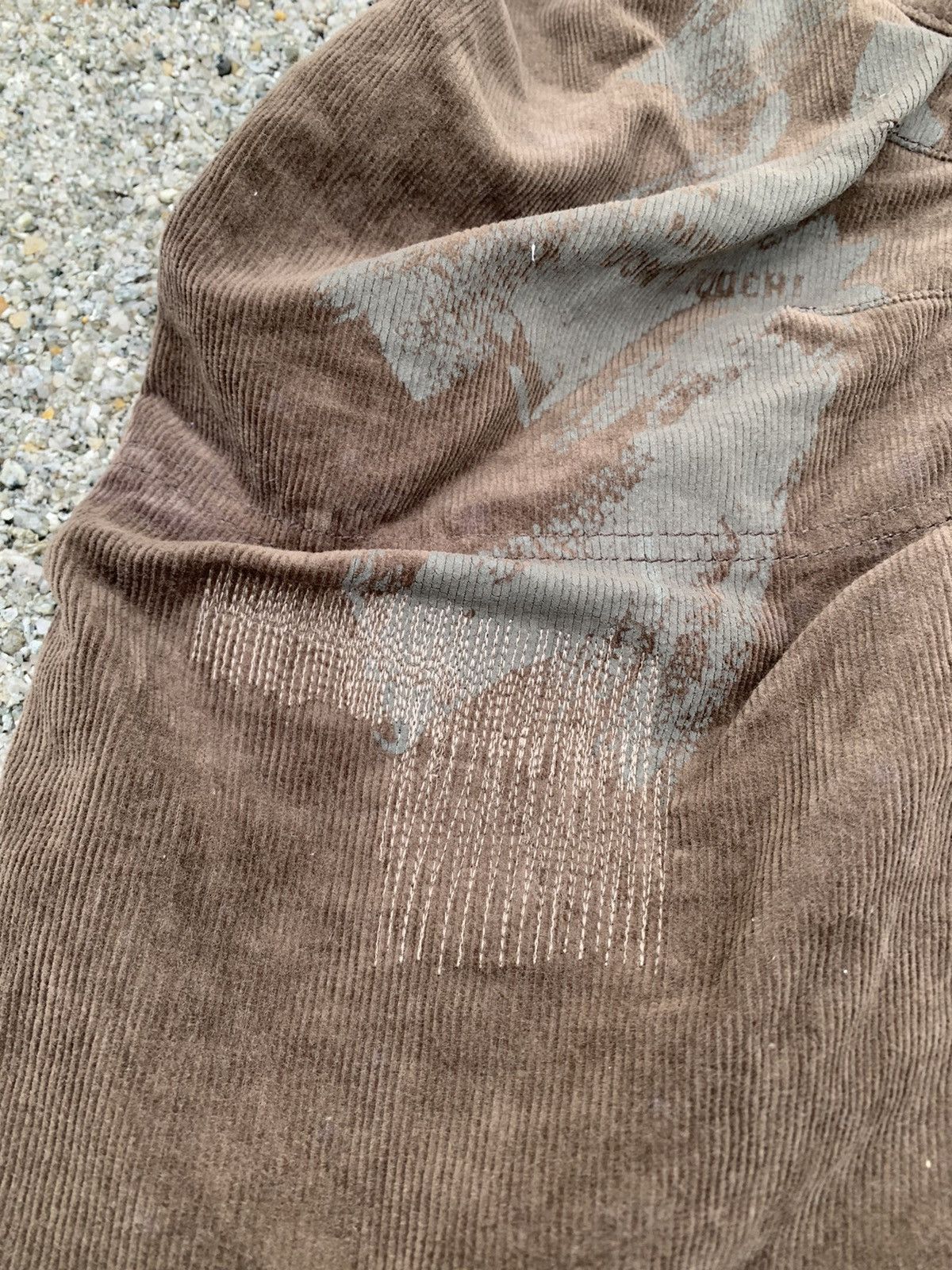 Japanese Brand Sunny Cloud Corduroy Cargo Pants Size US 30 / EU 46 - 10 Thumbnail