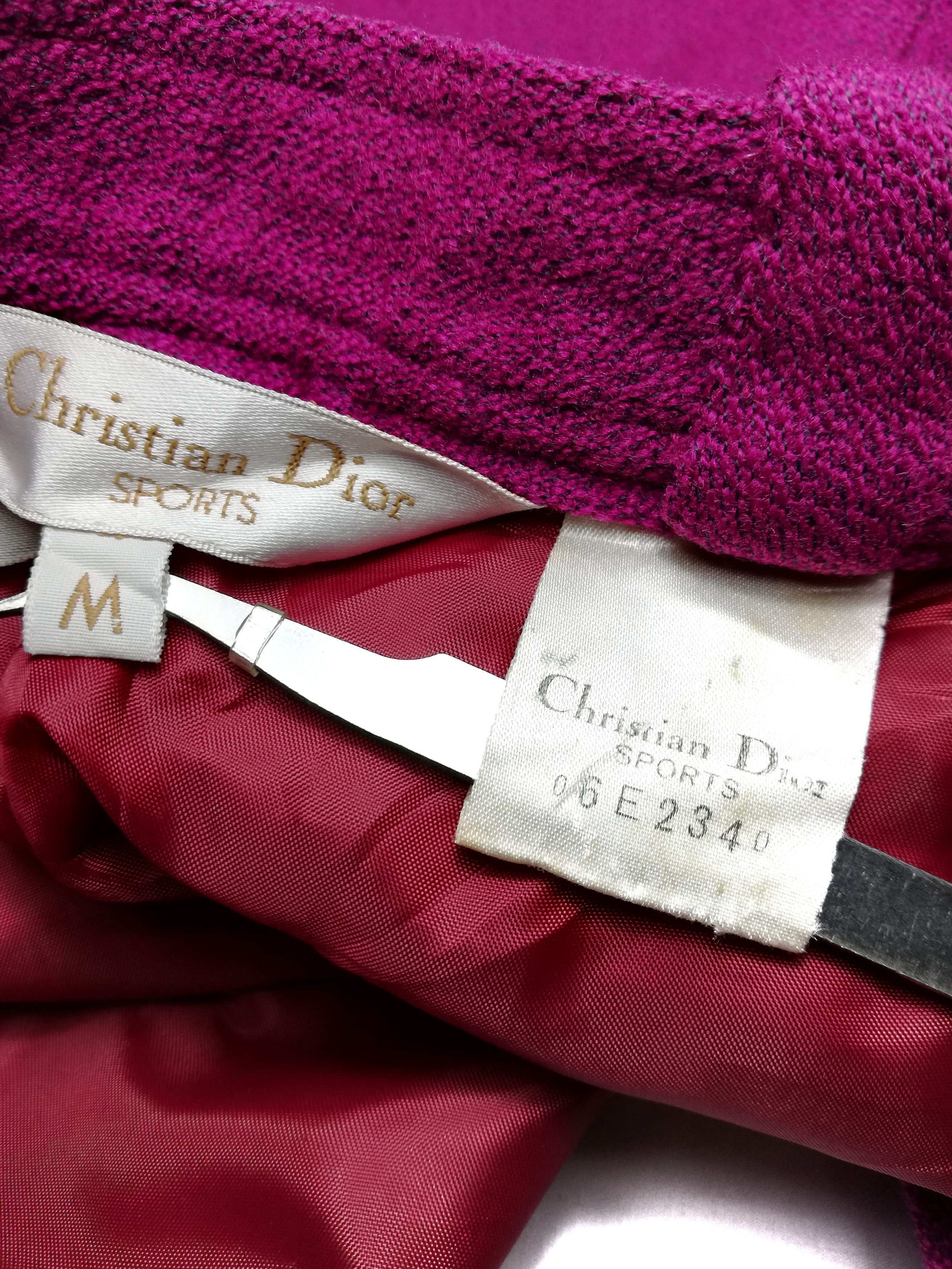Christian Dior Monsieur 🔥Christian Dior Sports Wool Trousers Minimalist Wide Pants Size US 27 - 9 Thumbnail