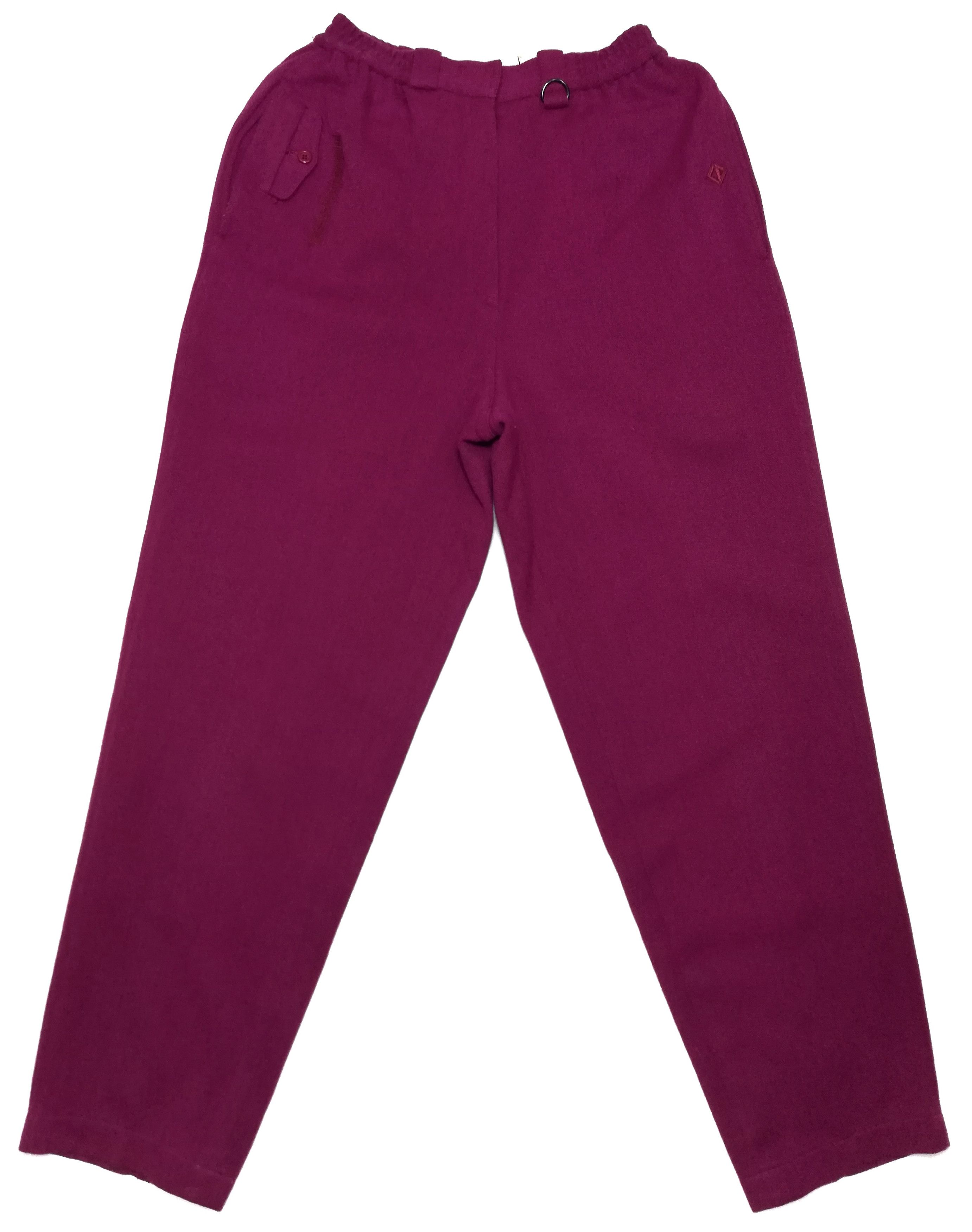 Christian Dior Monsieur 🔥Christian Dior Sports Wool Trousers Minimalist Wide Pants Size US 27 - 2 Thumbnail