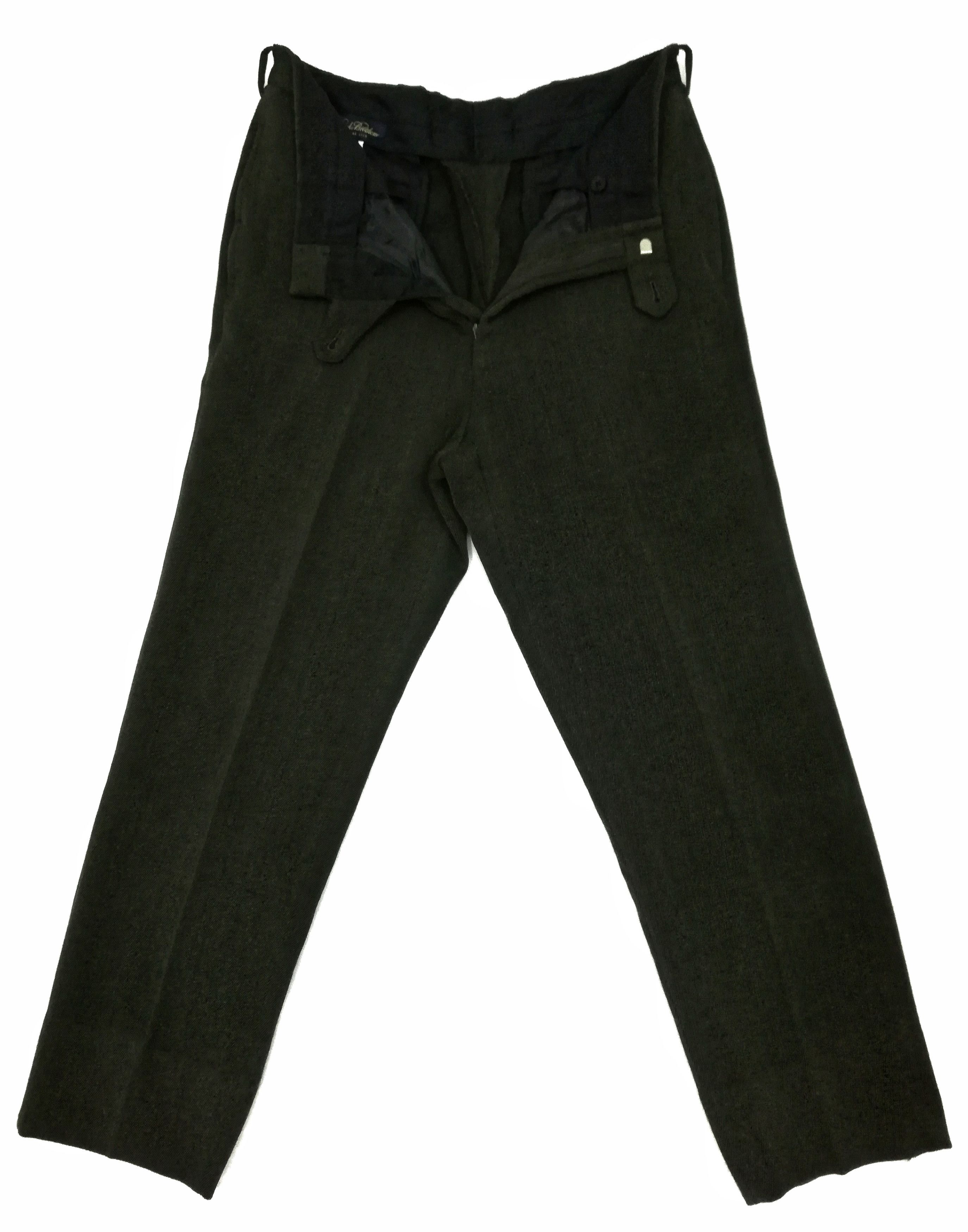 Brooks Brothers × Vintage 🔥Vintage Brooks Brothers Established Wool Casual Pants🔥 Size US 30 / EU 46 - 1 Thumbnail