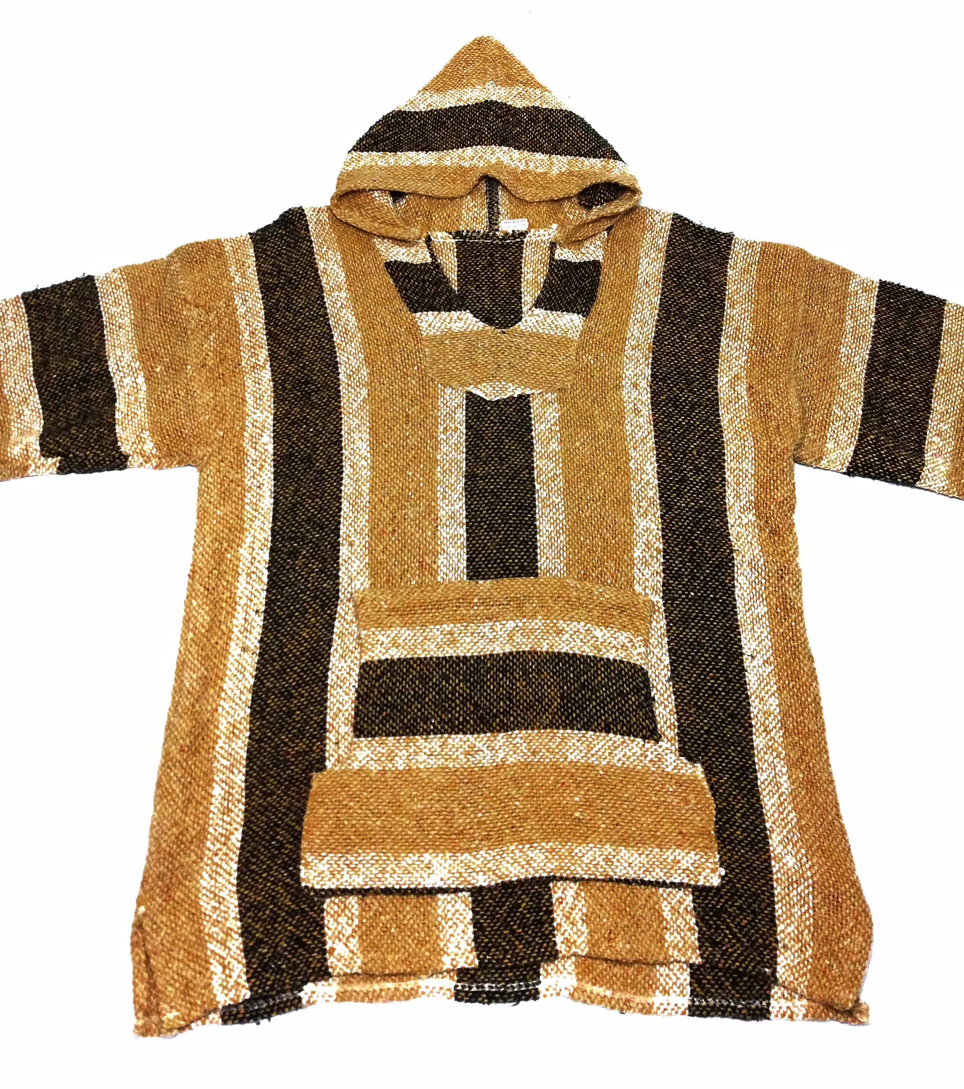 Mexican Threads × Mexicana 🔥Vintage/Navajo/Native Drug Rug Baja Hoodie Knitwear Size US M / EU 48-50 / 2 - 6 Thumbnail