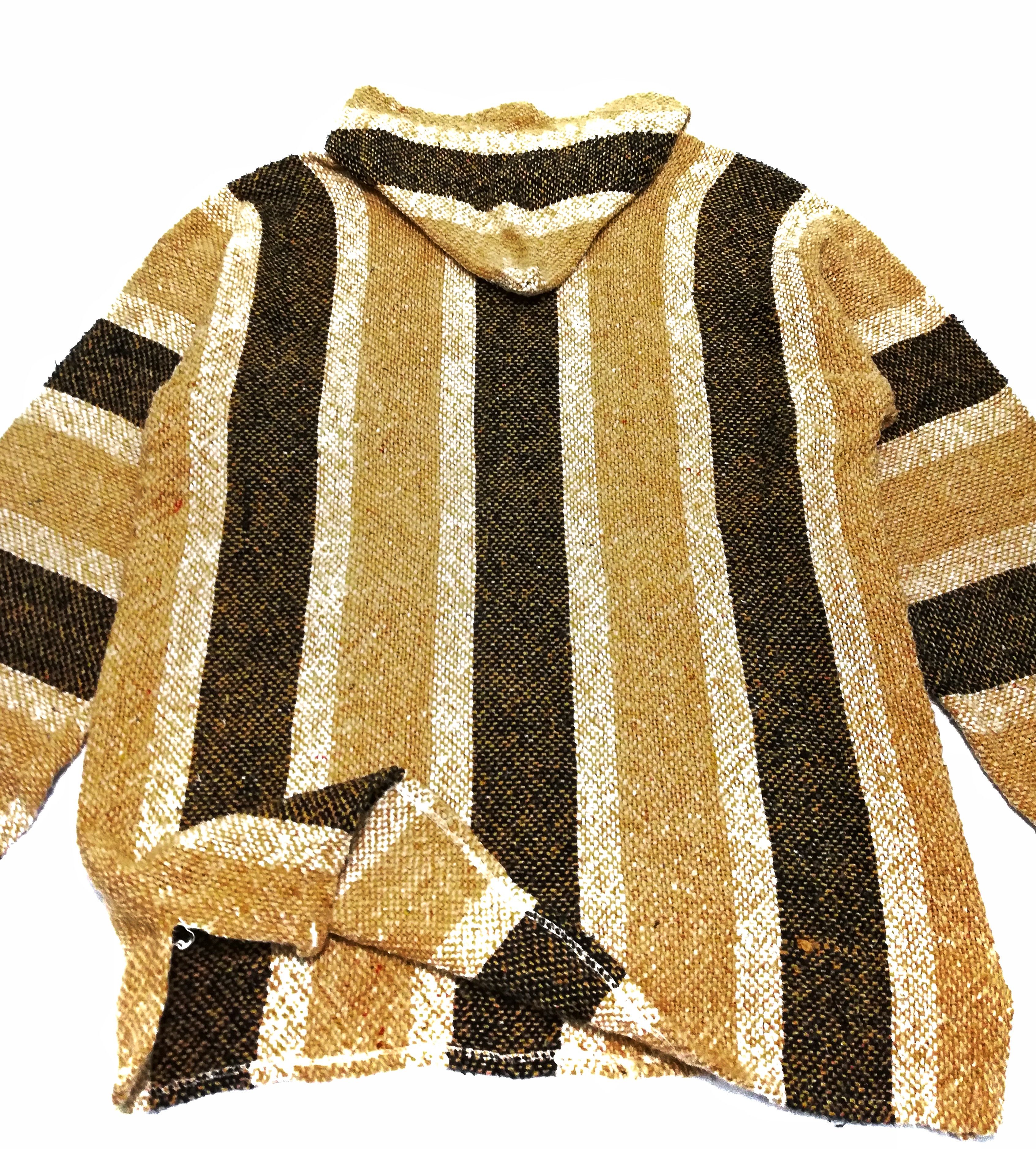 Mexican Threads × Mexicana 🔥Vintage/Navajo/Native Drug Rug Baja Hoodie Knitwear Size US M / EU 48-50 / 2 - 16 Thumbnail