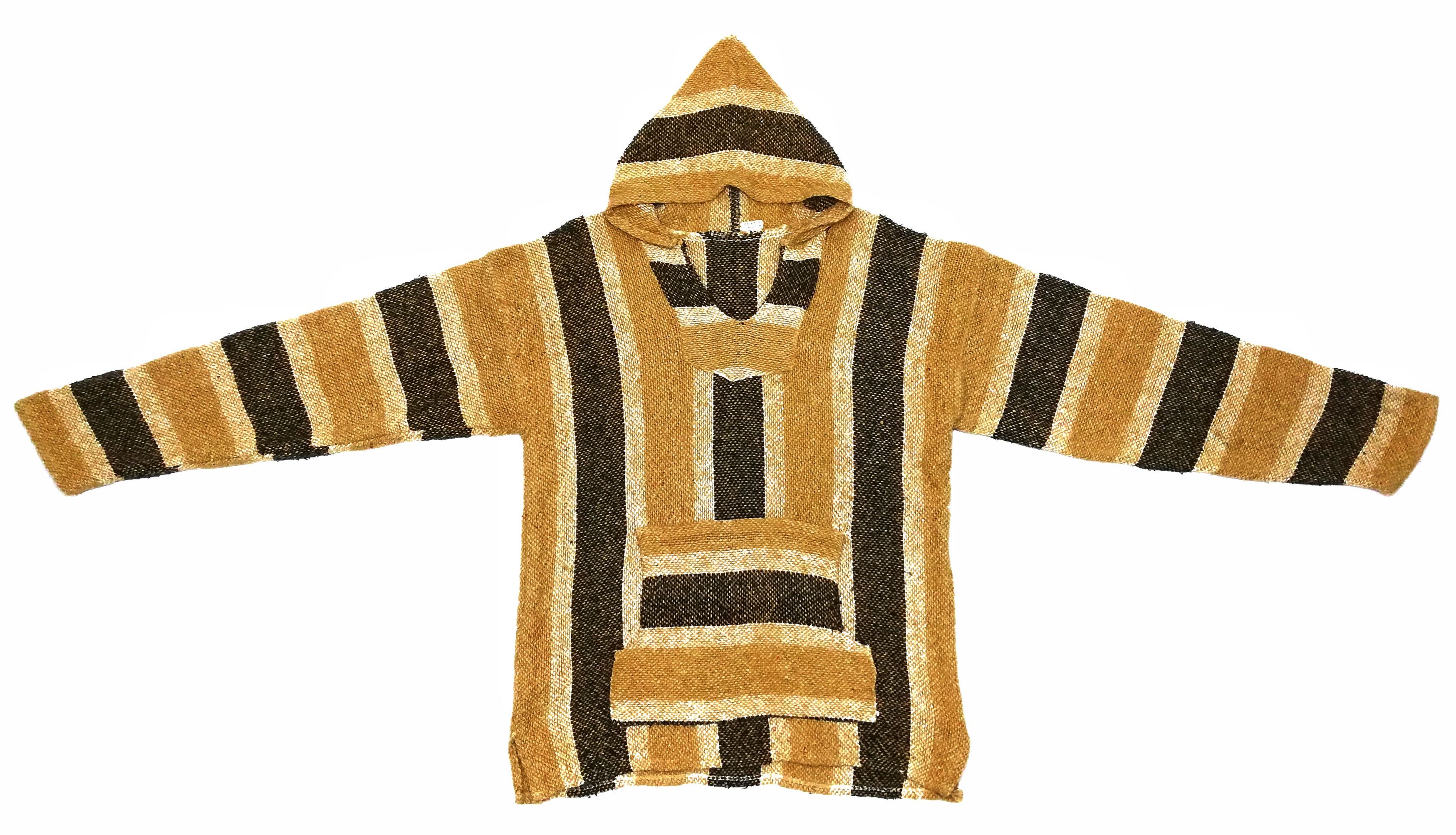 Mexican Threads × Mexicana 🔥Vintage/Navajo/Native Drug Rug Baja Hoodie Knitwear Size US M / EU 48-50 / 2 - 5 Thumbnail