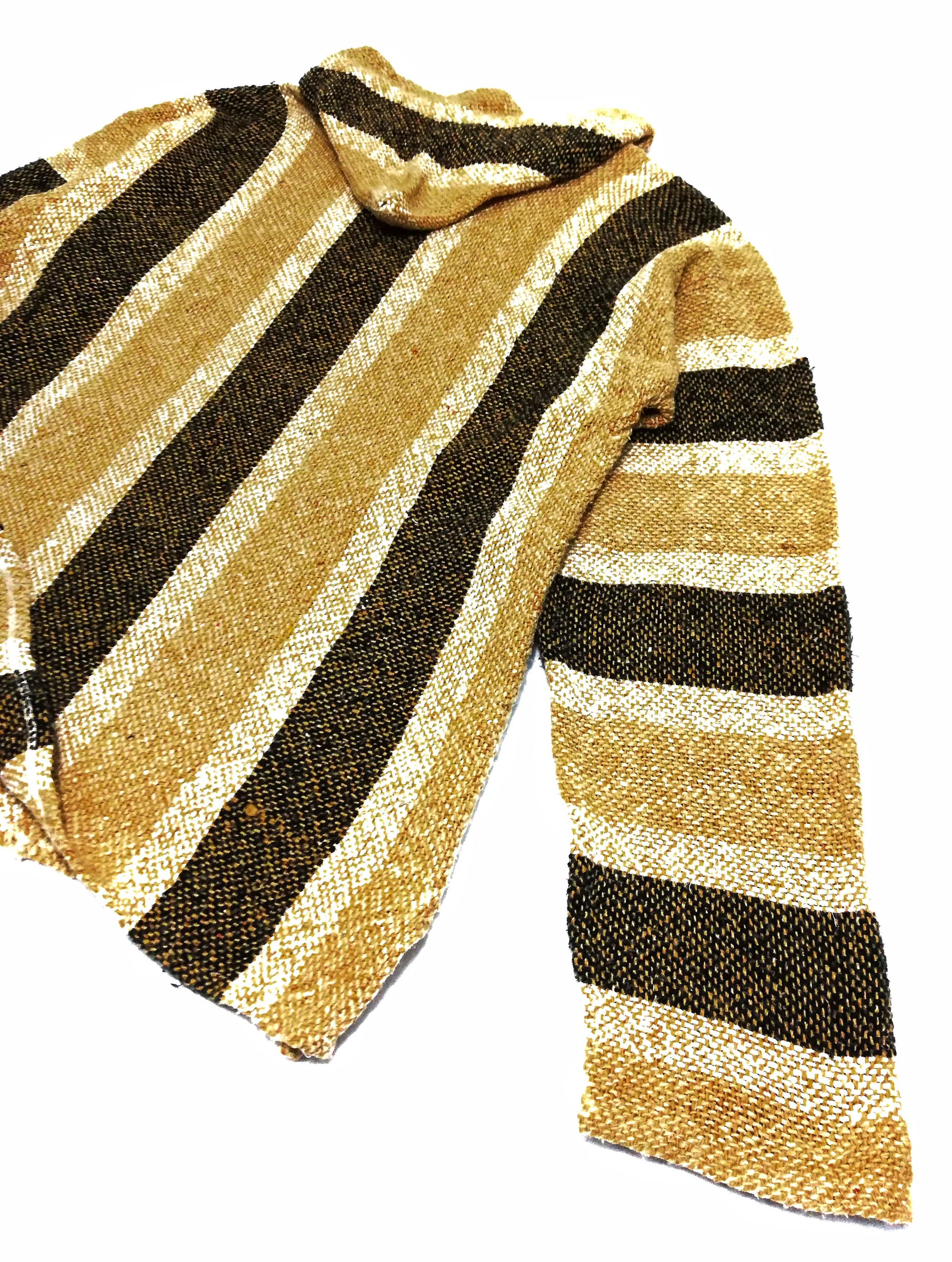 Mexican Threads × Mexicana 🔥Vintage/Navajo/Native Drug Rug Baja Hoodie Knitwear Size US M / EU 48-50 / 2 - 14 Thumbnail