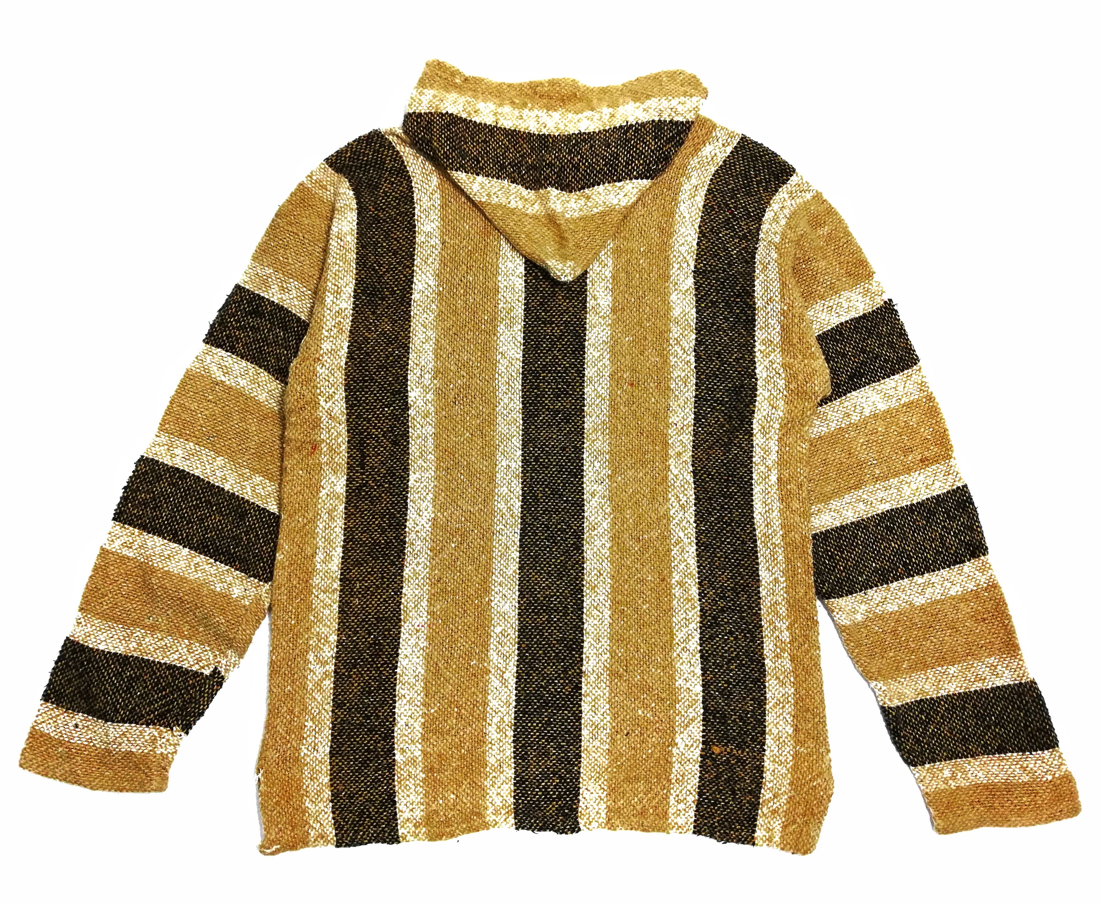 Mexican Threads × Mexicana 🔥Vintage/Navajo/Native Drug Rug Baja Hoodie Knitwear Size US M / EU 48-50 / 2 - 11 Thumbnail