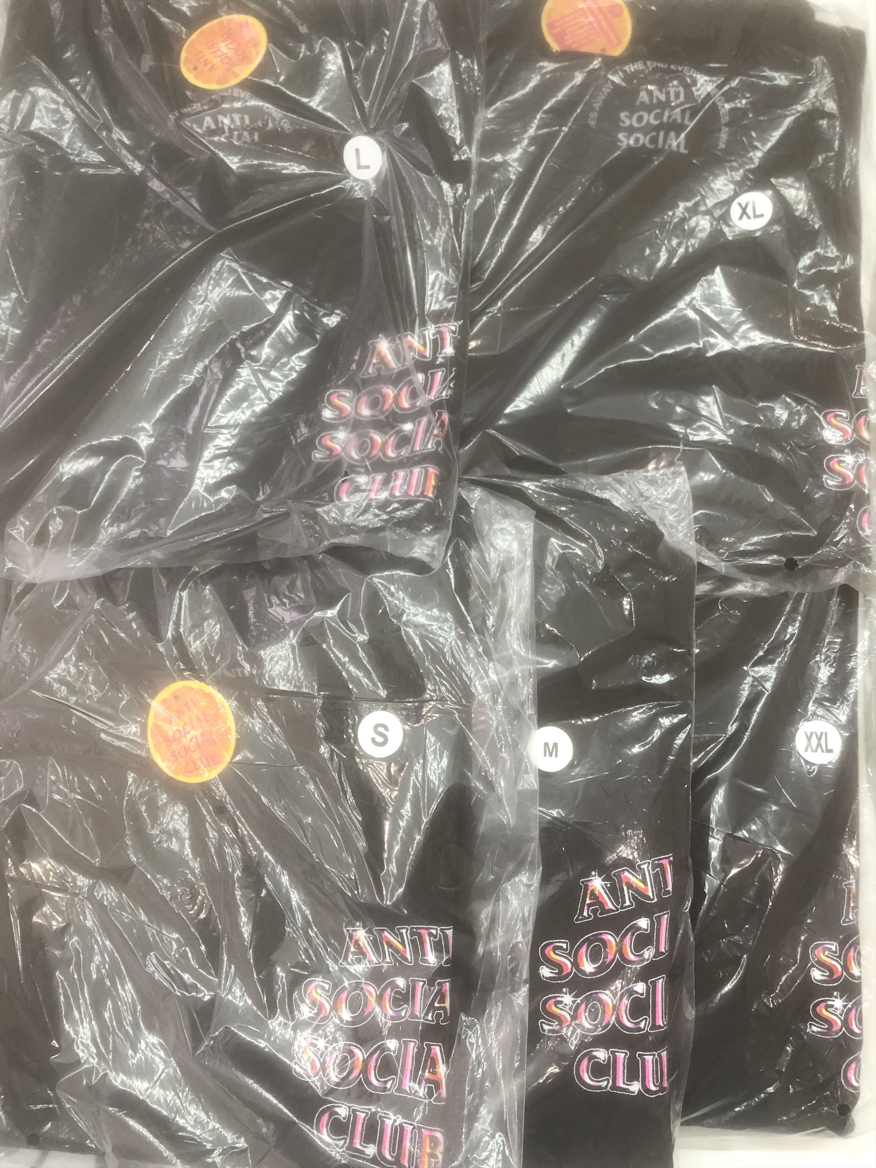 Anti Social Social Club × Members Only DS Weekly Exclusive Red ASSC g2g Black Tee BAPE KITH KAWS Size US S / EU 44-46 / 1 - 7 Thumbnail