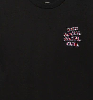 Anti Social Social Club × Members Only DS Weekly Exclusive Red ASSC g2g Black Tee BAPE KITH KAWS Size US S / EU 44-46 / 1 - 5 Thumbnail