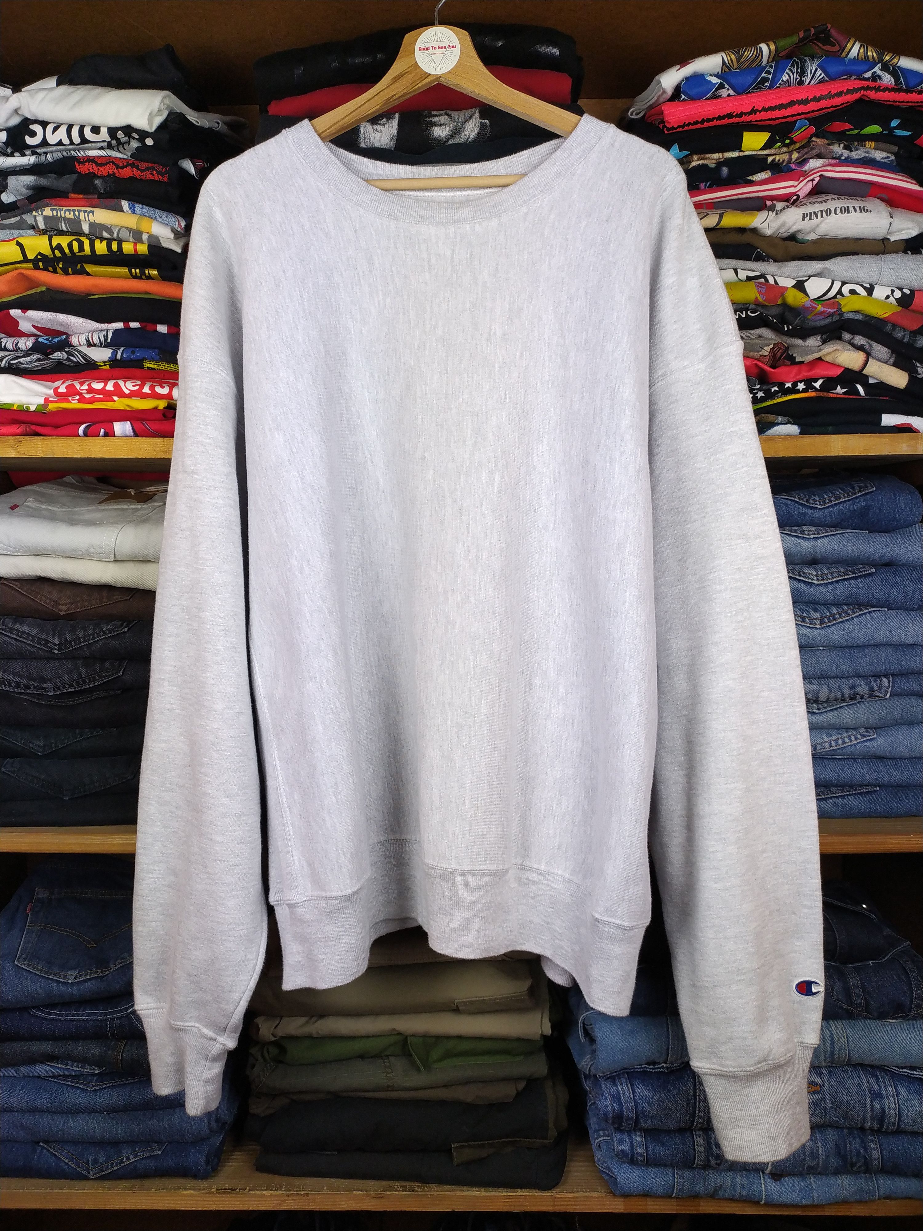 Champion × Vintage Champion Reverse Weave- Y2K vintage sweatshirt Size US XL / EU 56 / 4 - 1 Thumbnail