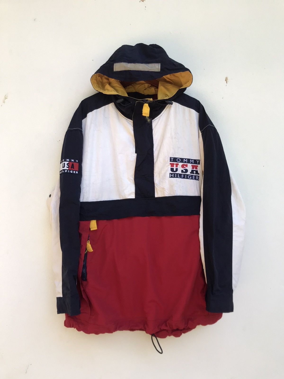 Vintage Tommy Hilfiger factory Sailing Gear Big Logo size. L