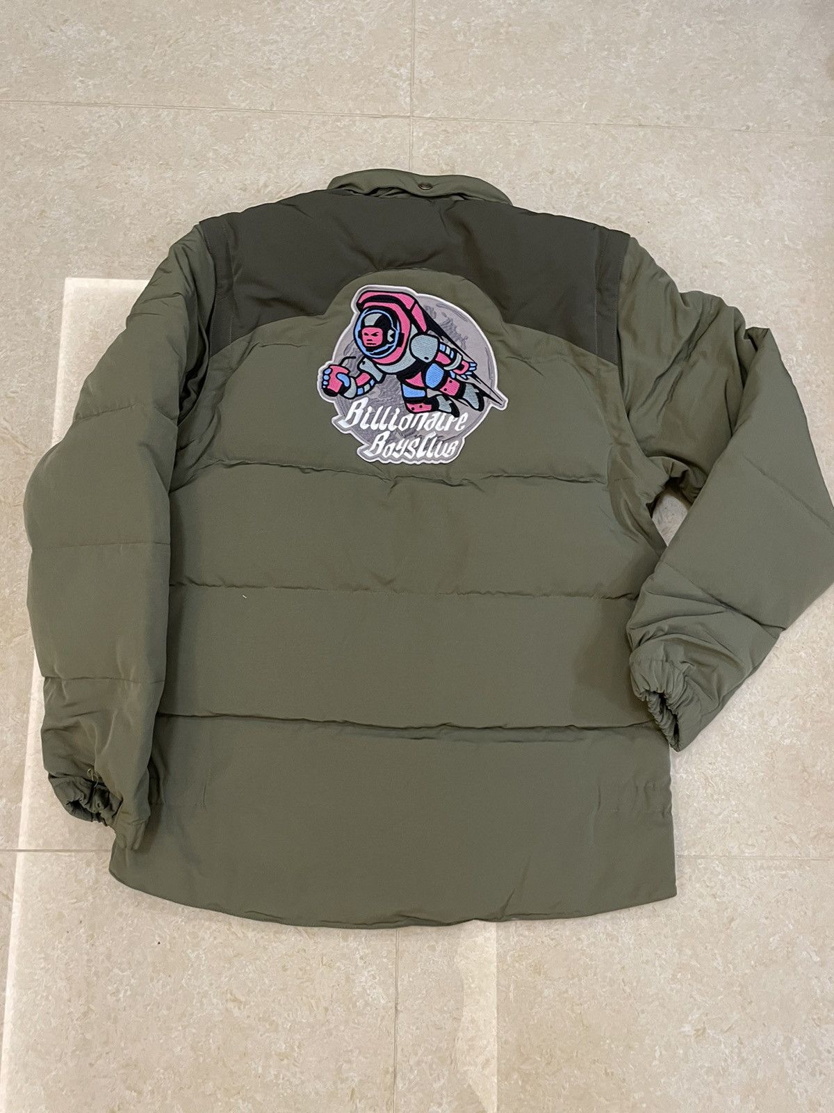 image of Billionaire Boys Club Bbc Detachable Sleeve Down Jacket M in Green, Men's (Size Medium)