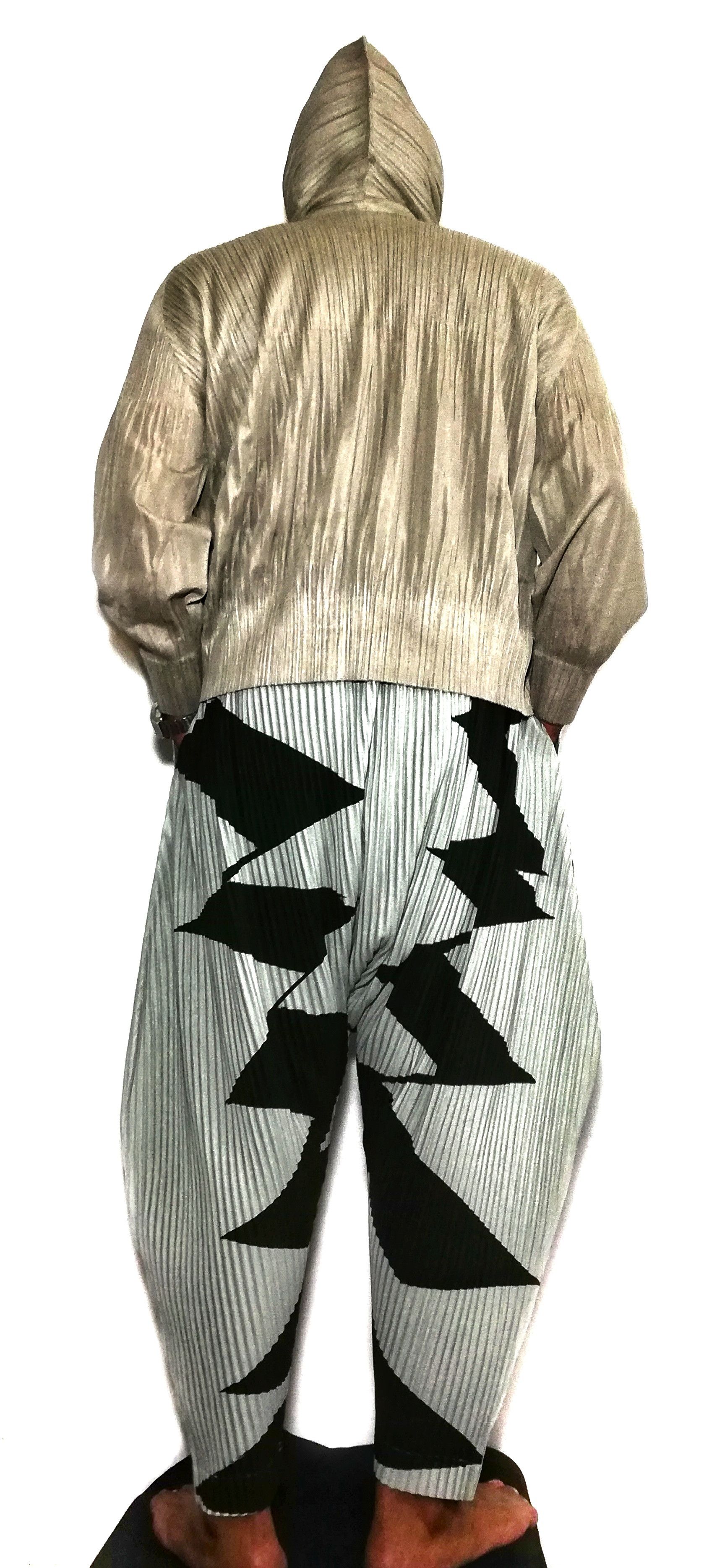 Issey Miyake 🔥Sample Archival Iconic Pleated Balloon Trousers Pants🔥 Size US 32 / EU 48 - 14 Thumbnail
