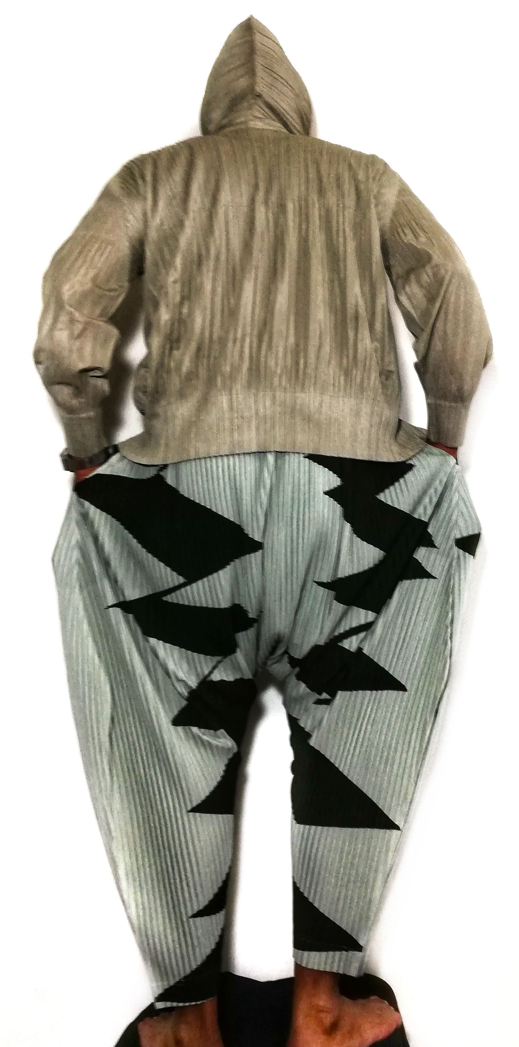 Issey Miyake 🔥Sample Archival Iconic Pleated Balloon Trousers Pants🔥 Size US 32 / EU 48 - 13 Thumbnail