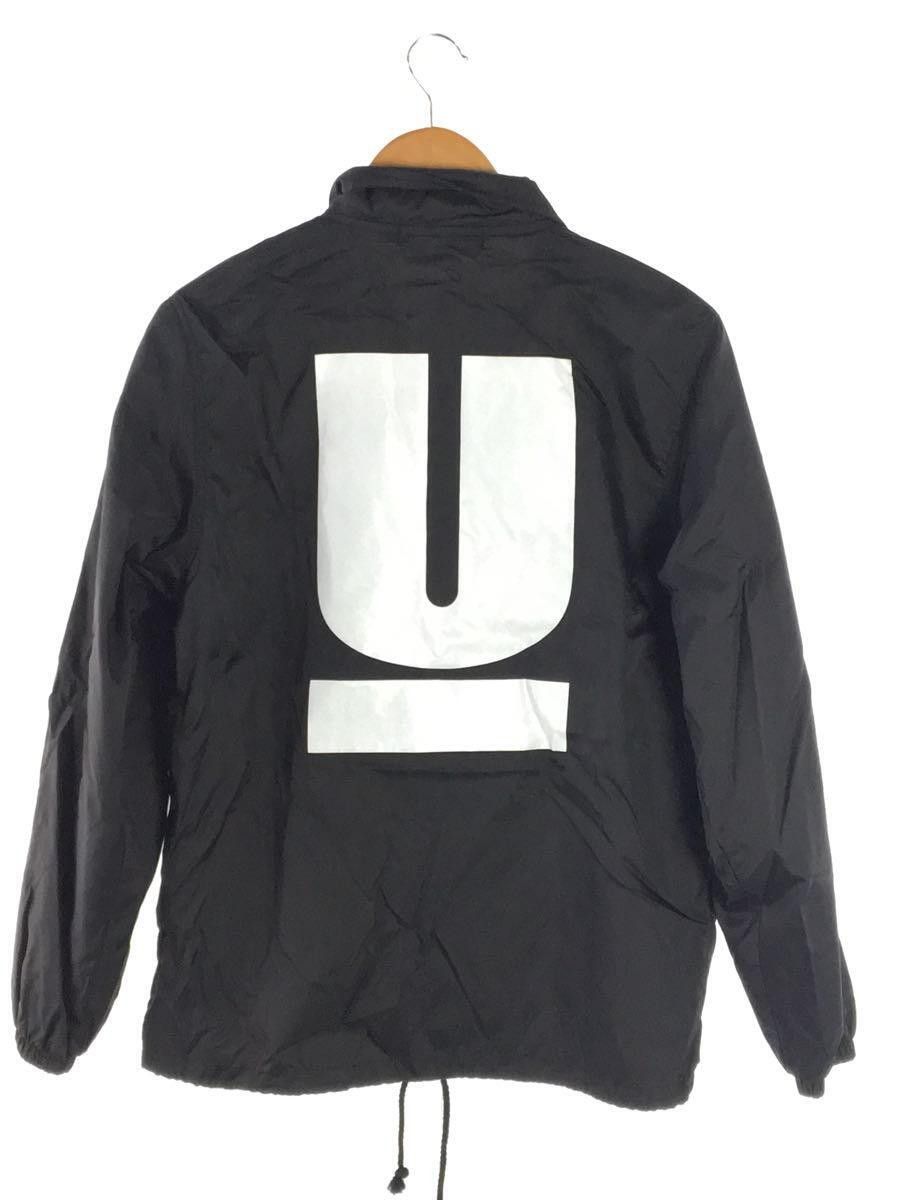 image of Undercover U Logo Nylon Coach Jacket in Black, Men's (Size Small)