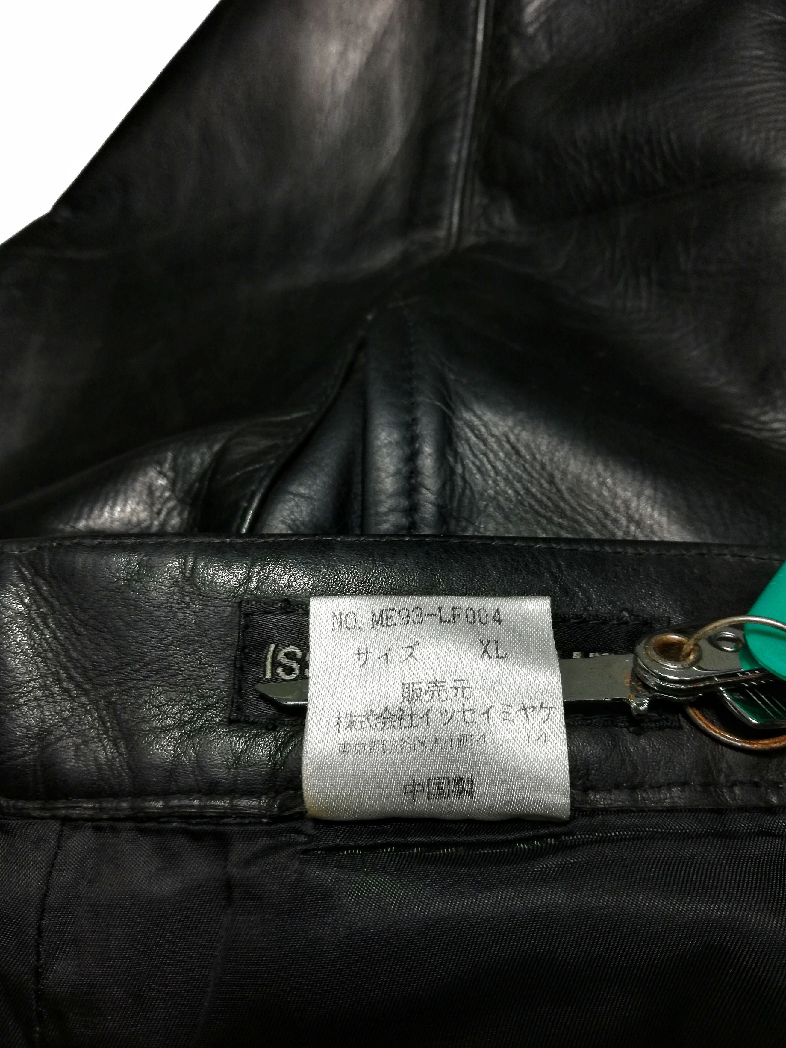 Genuine Leather × Issey Miyake 🔥Archival Collection Legendary Designer Casual Pants🔥 Size US 34 / EU 50 - 9 Thumbnail