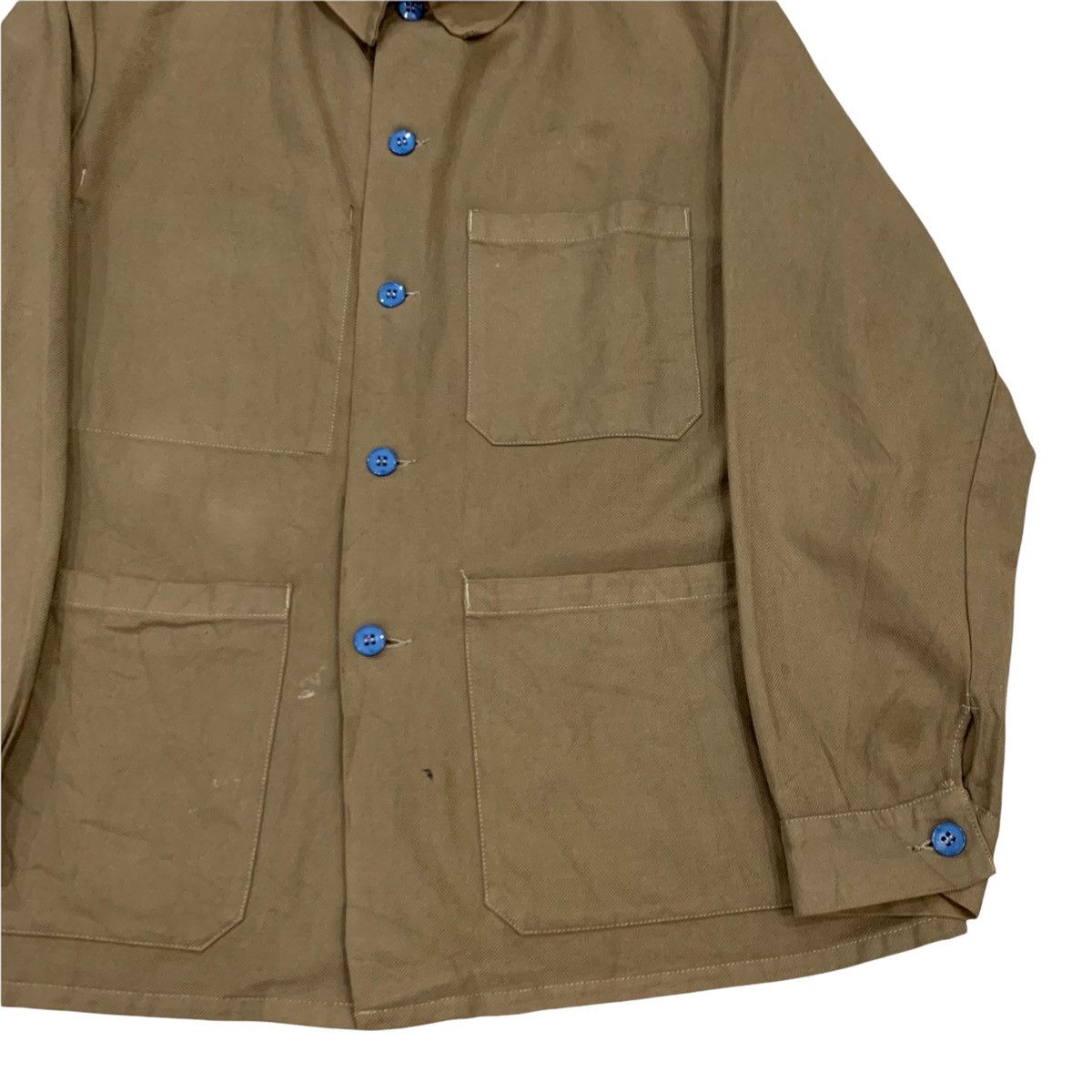 Danton 🇫🇷 90s Danton Utility Workwear Jacket Size US S / EU 44-46 / 1 - 4 Thumbnail