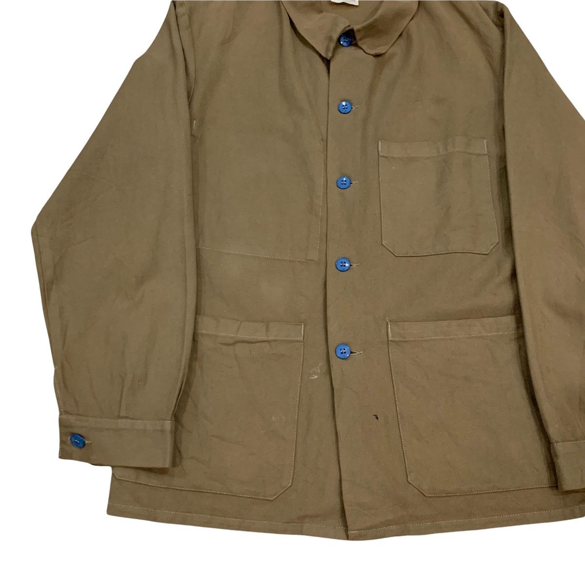 Danton 🇫🇷 90s Danton Utility Workwear Jacket Size US S / EU 44-46 / 1 - 3 Thumbnail