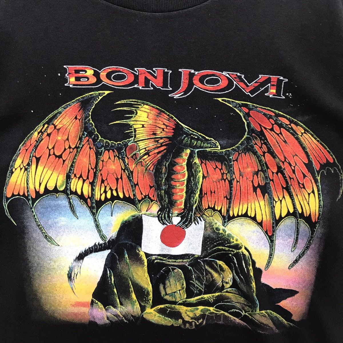 Band Tees × Brockum × Vintage Rare!! Vintage Band Tees Bon Jovi Japan Tour 1995 Size US L / EU 52-54 / 3 - 5 Thumbnail