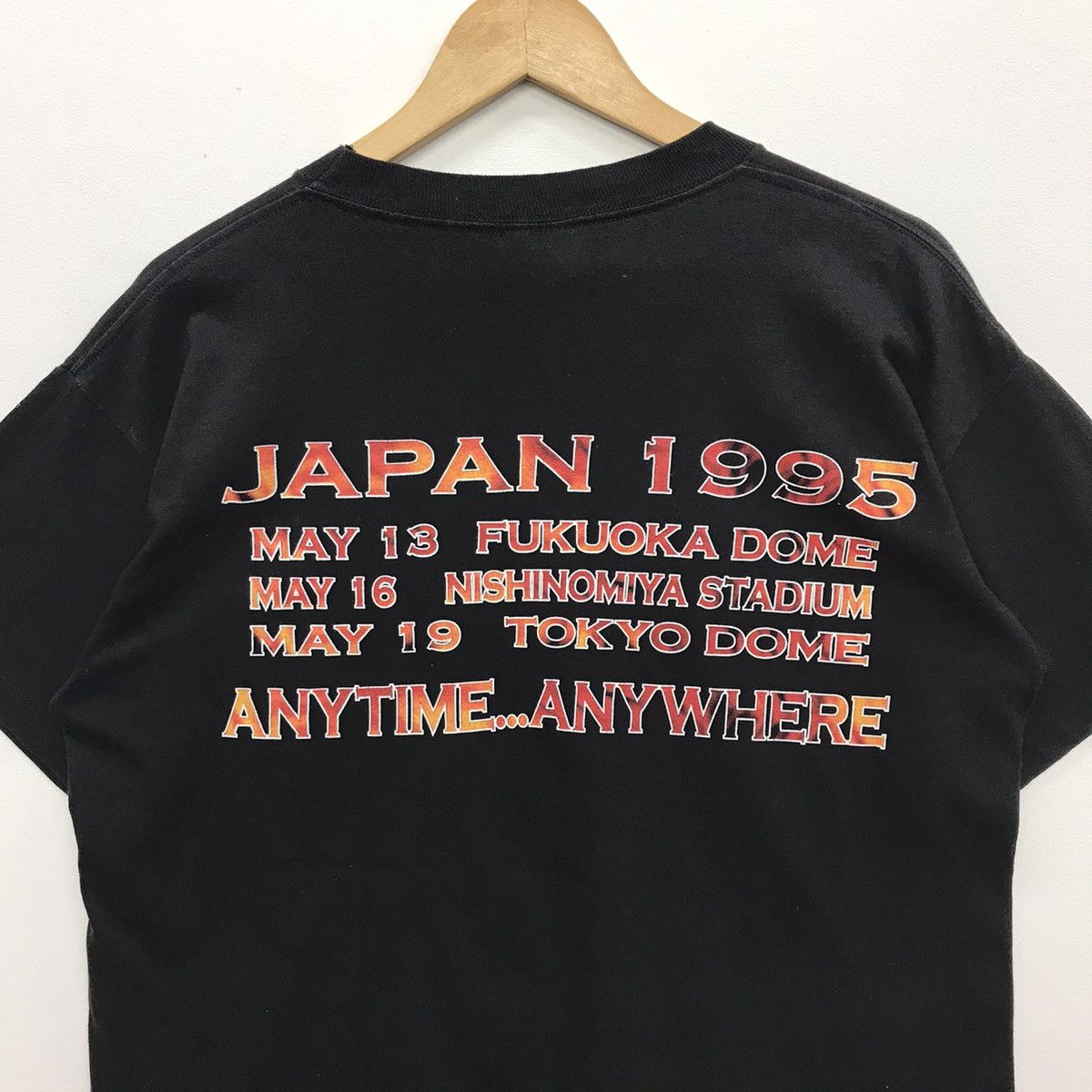 Band Tees × Brockum × Vintage Rare!! Vintage Band Tees Bon Jovi Japan Tour 1995 Size US L / EU 52-54 / 3 - 9 Thumbnail