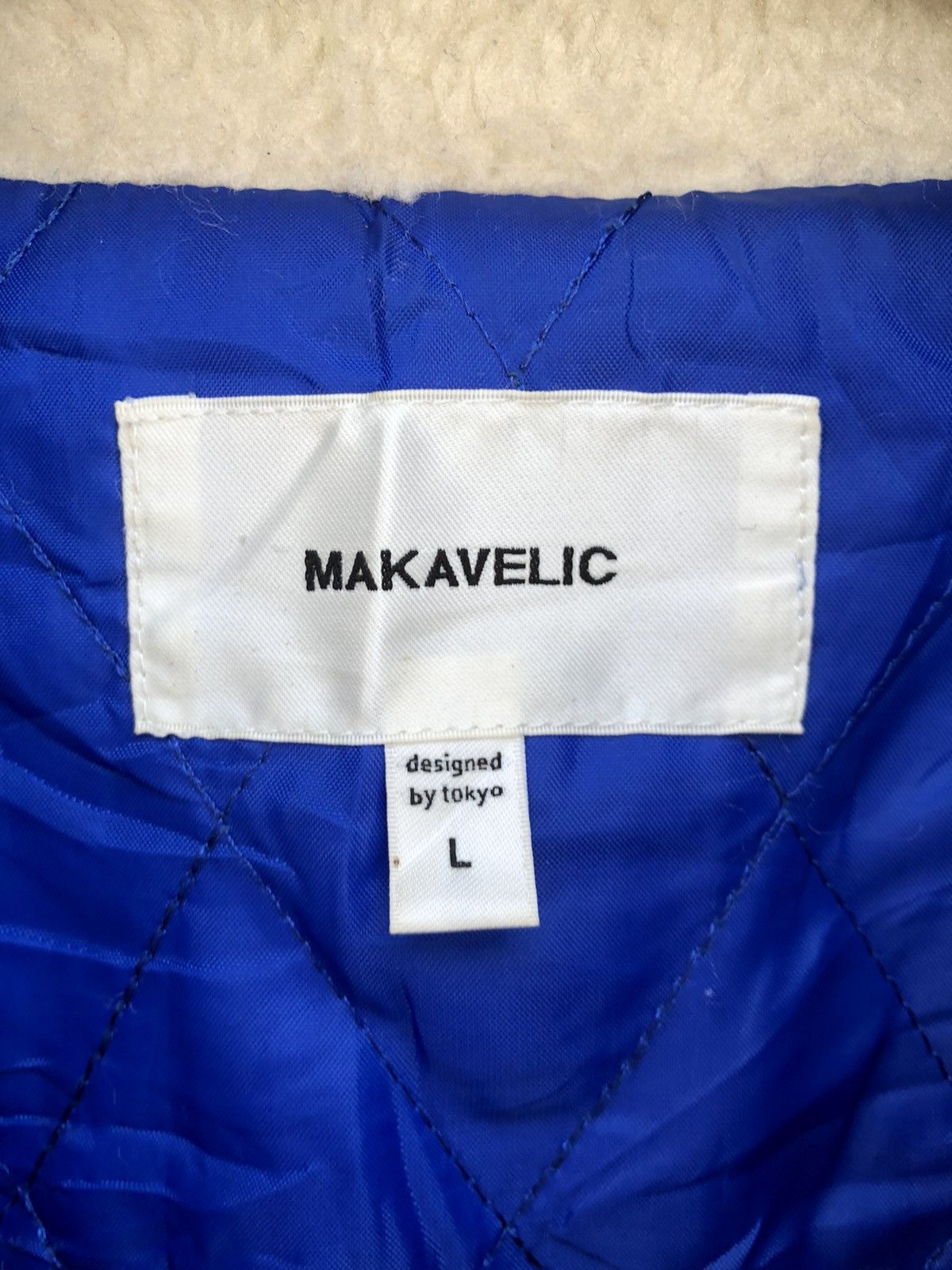 Designer × Japanese Brand Japanese Brand Makavelic Fleece Jacket Size US L / EU 52-54 / 3 - 4 Thumbnail