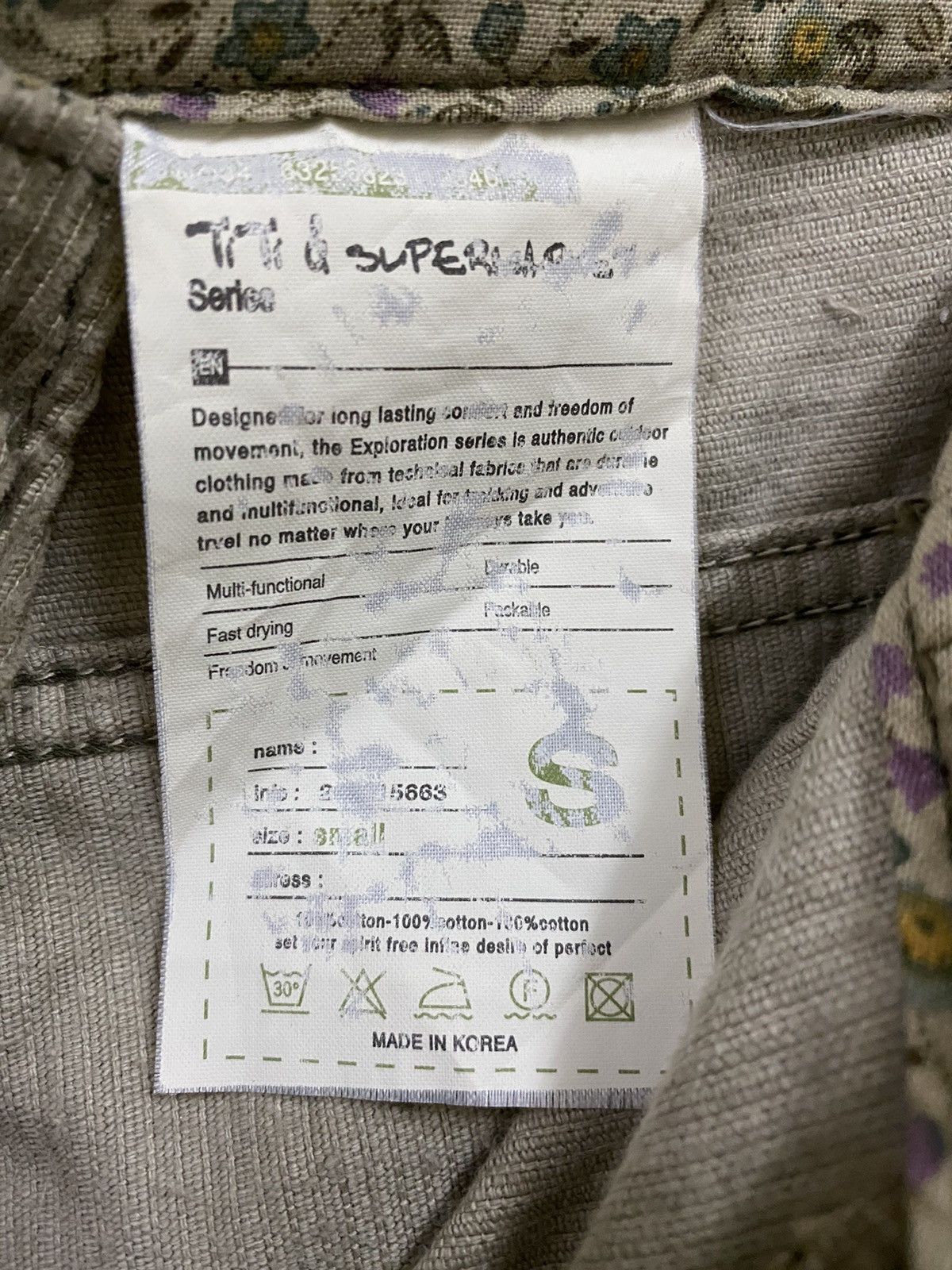Other 🔥RARE Japanese Brand Corduroy Cargo Pants Size US 31 - 14 Thumbnail