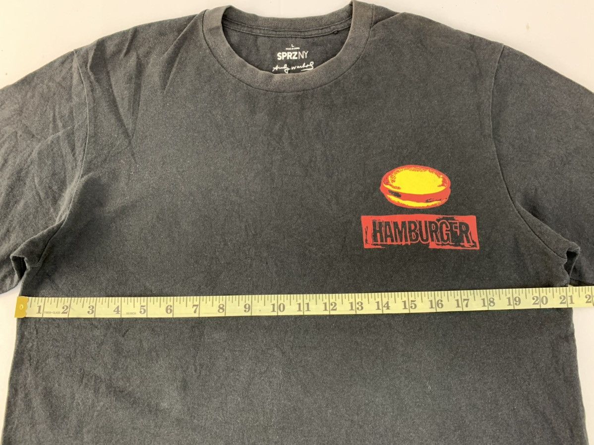 Andy Warhol SPRZNY Andy Warhol Hamburger Artwork Big Printed Longsleeve Size US L / EU 52-54 / 3 - 6 Thumbnail