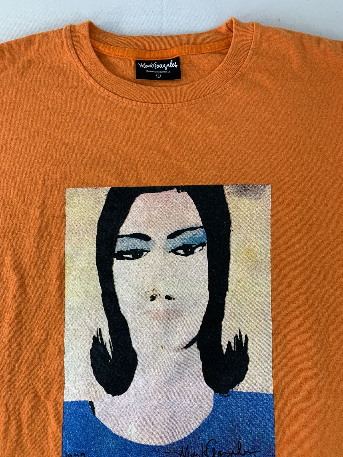 Other Mark Gonzales 1999 Box Portrait Social Problem Side Tape Tee Size US L / EU 52-54 / 3 - 3 Thumbnail