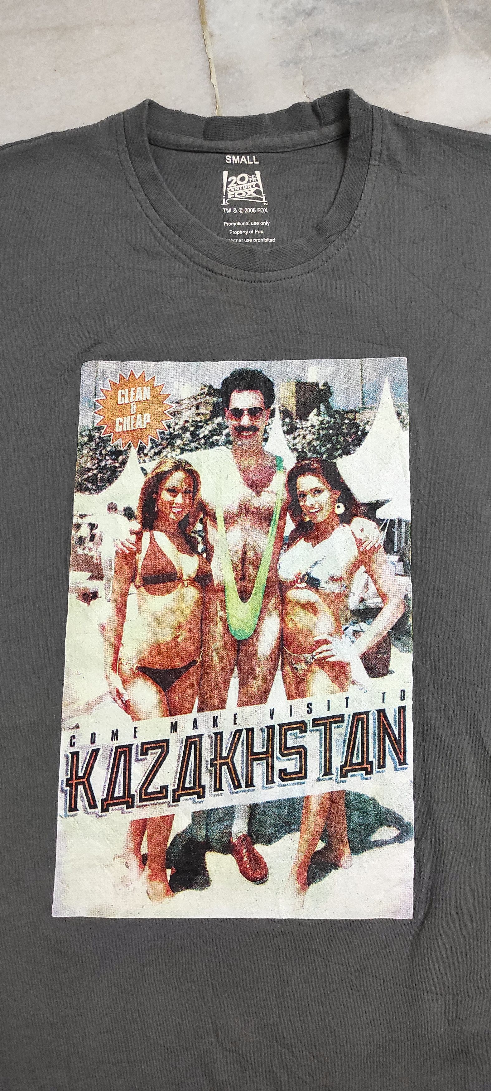 Vintage 2006 BORAT 20th Century Fox MOVIE tee Size US S / EU 44-46 / 1 - 6 Thumbnail