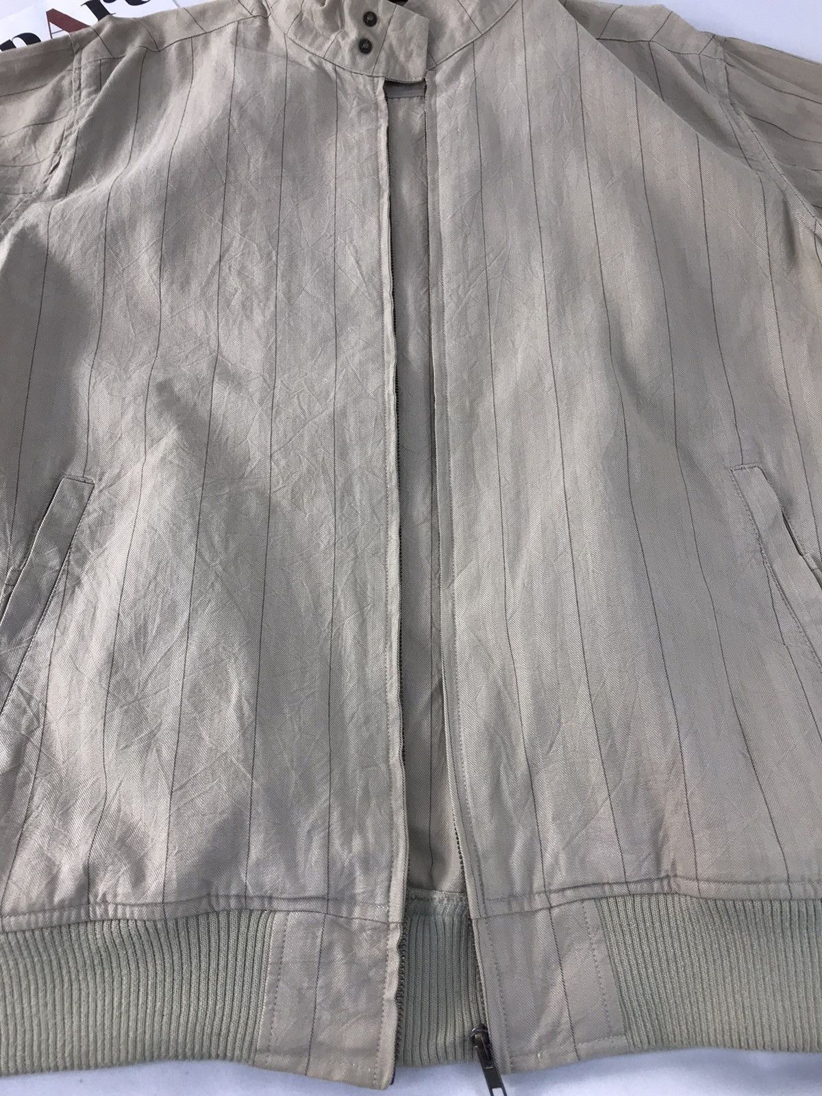 Hang Ten × Japanese Brand Vintage Hang Ten Bomber Jacket Striped Zipper Style Size US XL / EU 56 / 4 - 5 Thumbnail