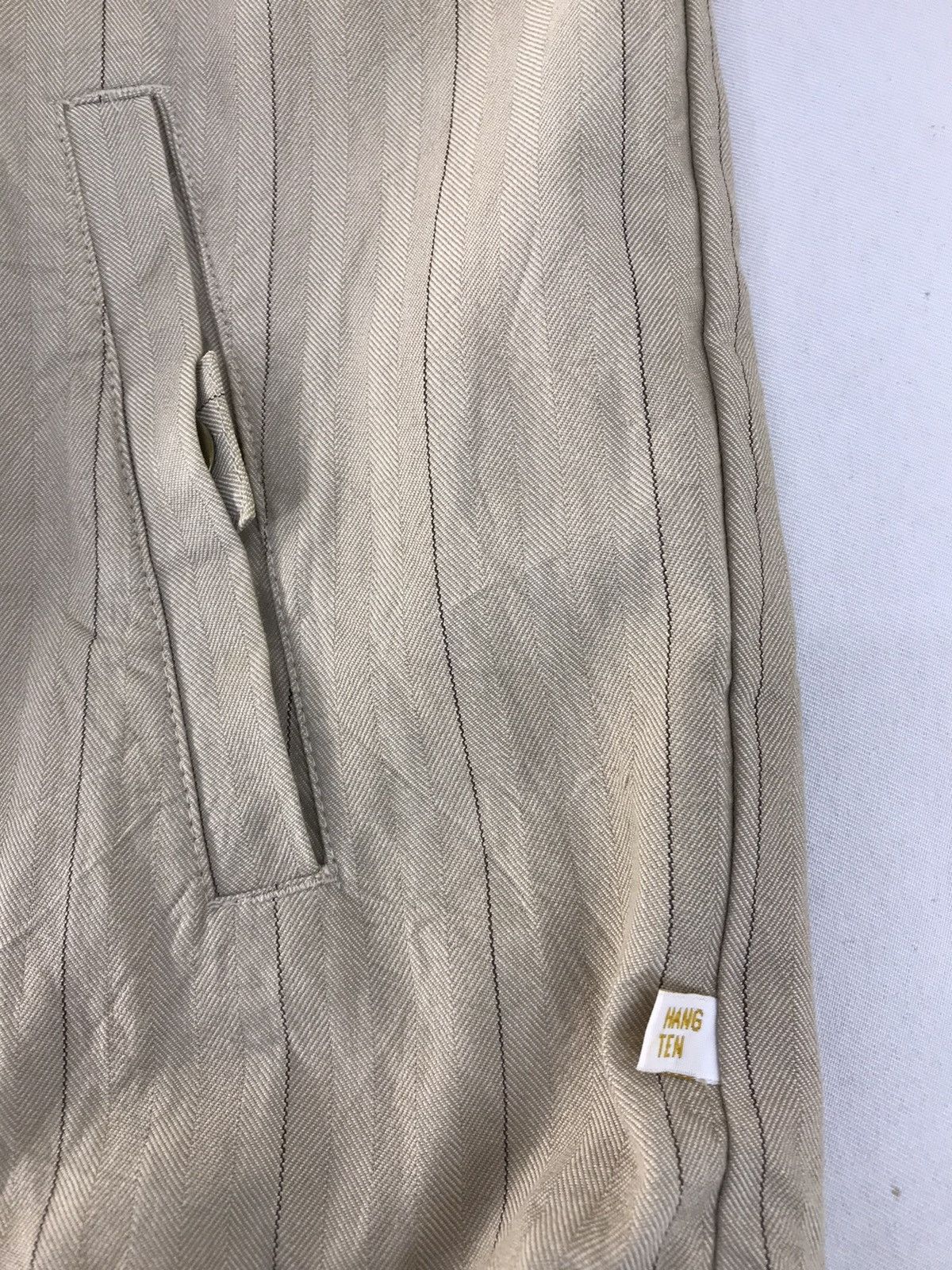 Hang Ten × Japanese Brand Vintage Hang Ten Bomber Jacket Striped Zipper Style Size US XL / EU 56 / 4 - 4 Thumbnail