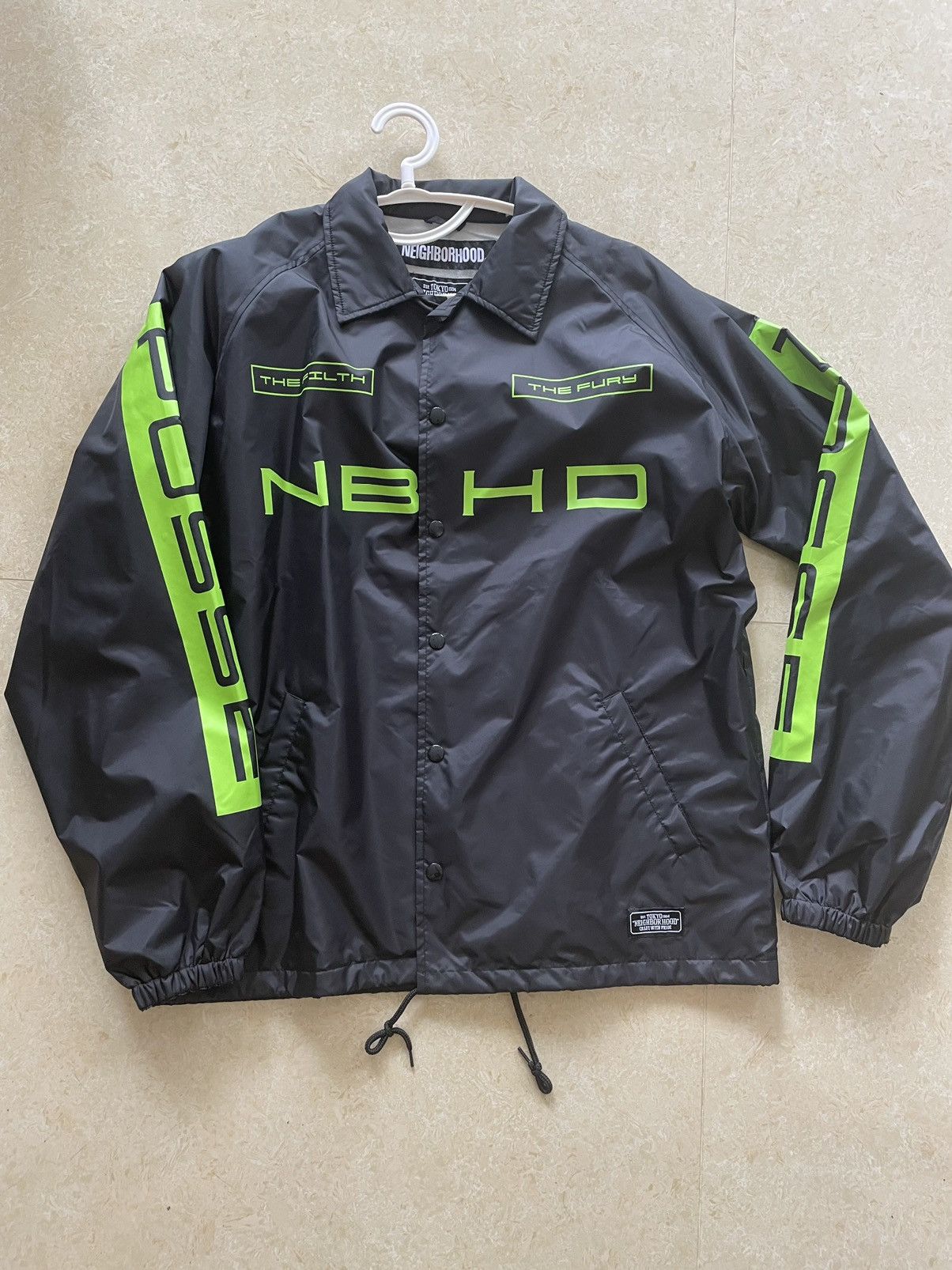 Neighborhood NEIGHBORHOOD COACH JACKET FUCK*EM 2018 | Grailed