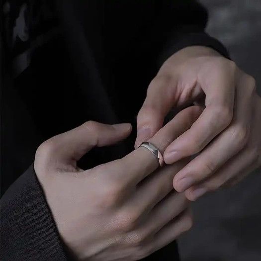 Designer × Vintage Retro punk ring Size ONE SIZE - 2 Thumbnail