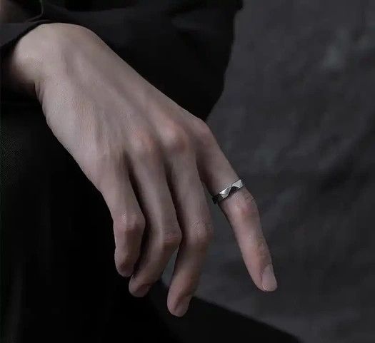 Designer × Vintage Retro punk ring Size ONE SIZE - 3 Thumbnail
