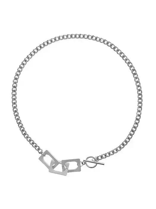 Designer × Vintage Retro square necklace Size ONE SIZE - 4 Thumbnail