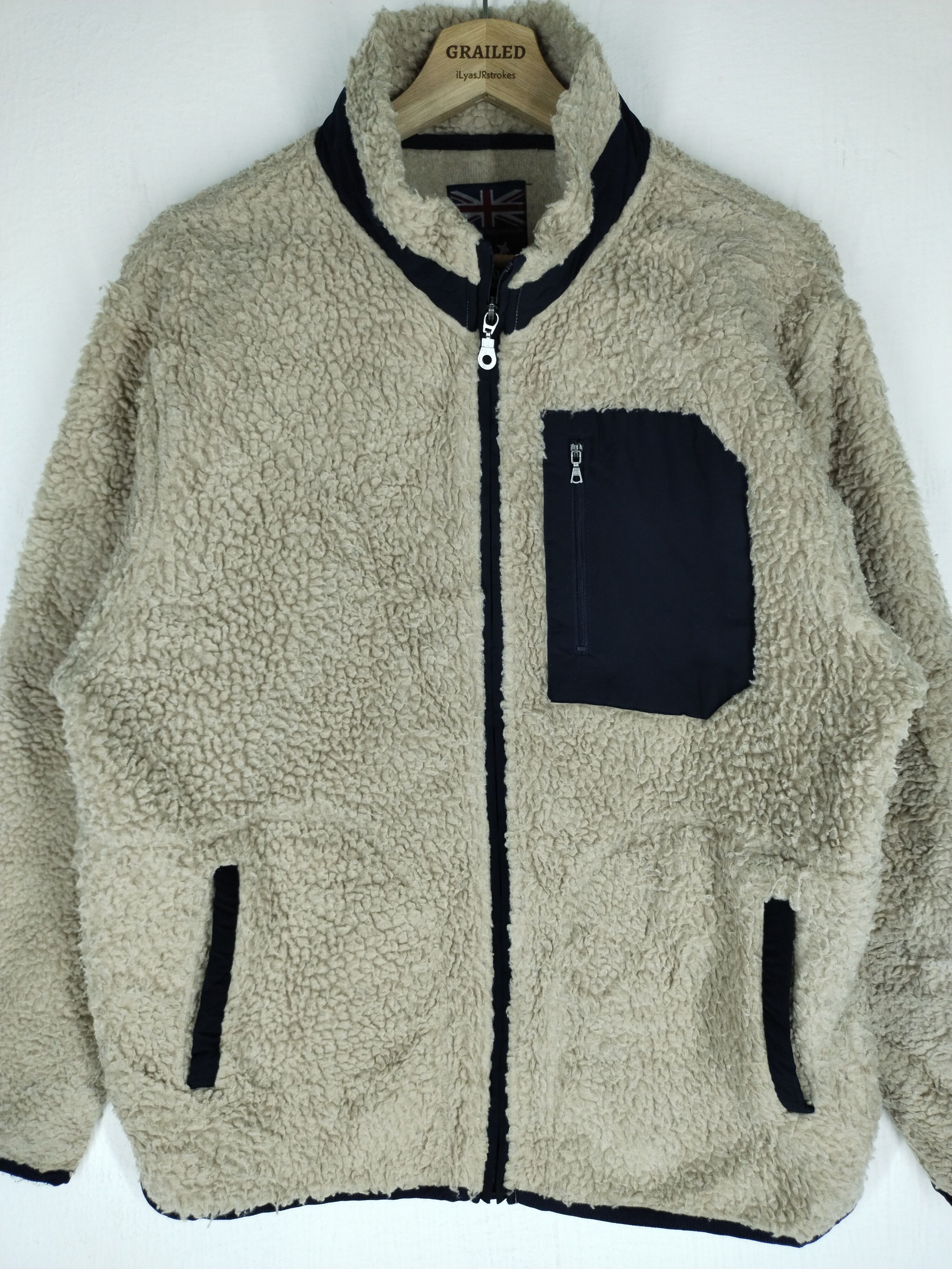 Kangol 🔥 VTG KANGOL DEEP PILE SINGLE POCKET RARE JACKET Size US L / EU 52-54 / 3 - 3 Thumbnail