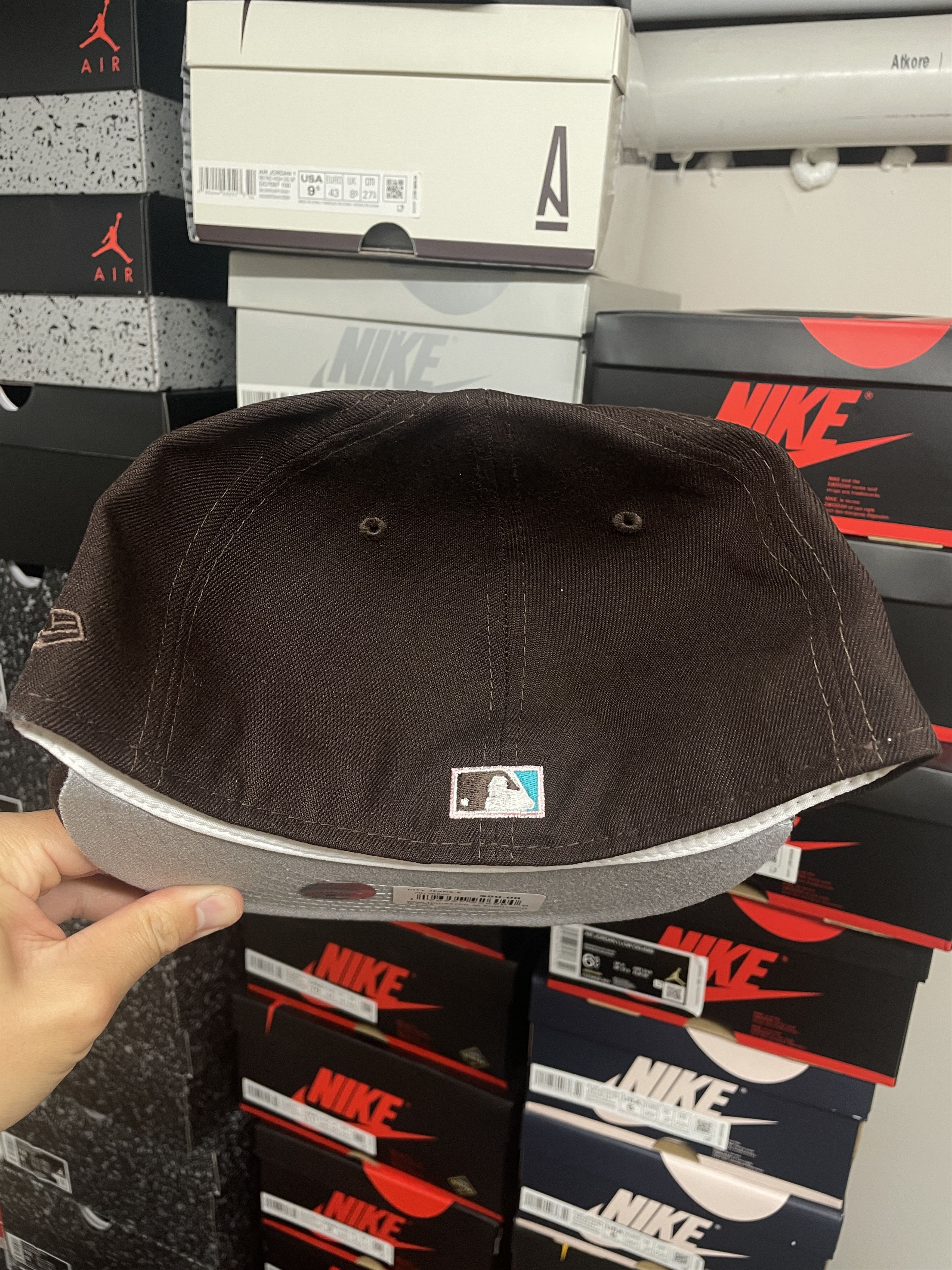 MLB × New Era 7 3/8 Script Houston Astros 45 Years Brown Burntwood Pink Size ONE SIZE - 5 Thumbnail