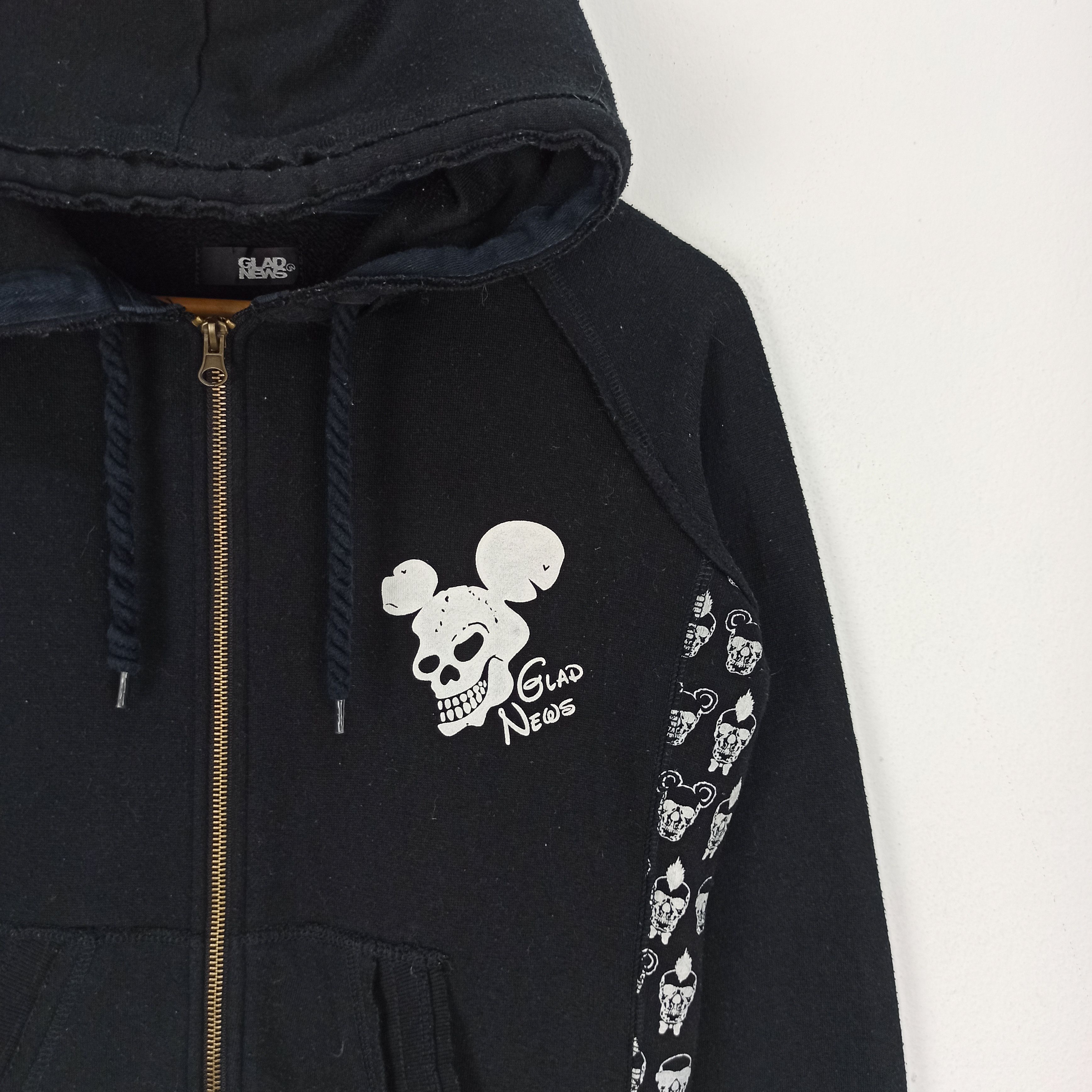Hysteric Glamour 🛒NEEDGONE🛒Glad News Skull Mickey Seditionaries Hoodie Size US S / EU 44-46 / 1 - 3 Thumbnail