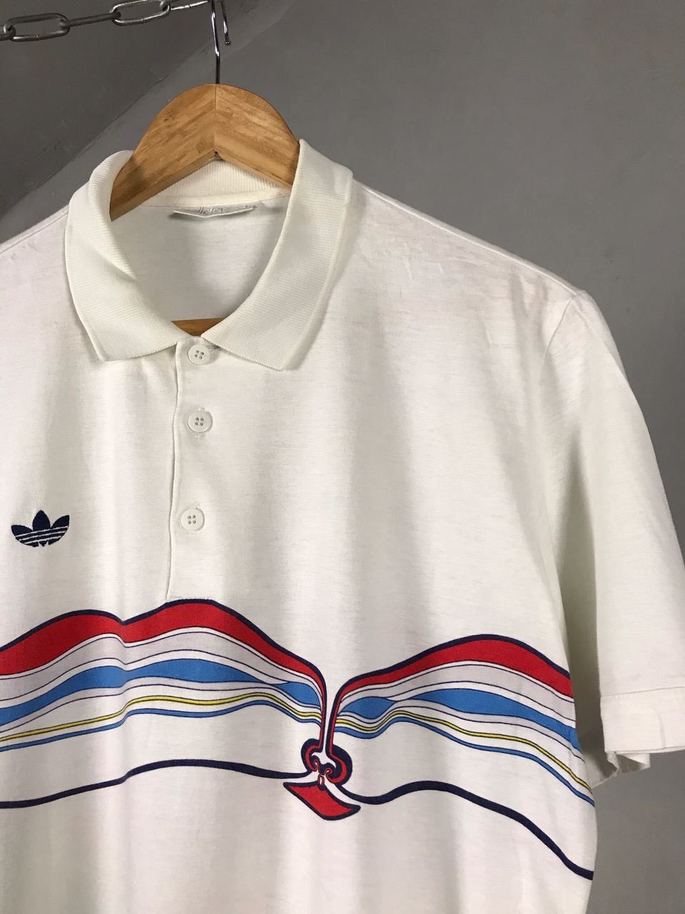 Adidas × Vintage Adidas vintage sportwear polo tee Size US M / EU 48-50 / 2 - 2 Thumbnail