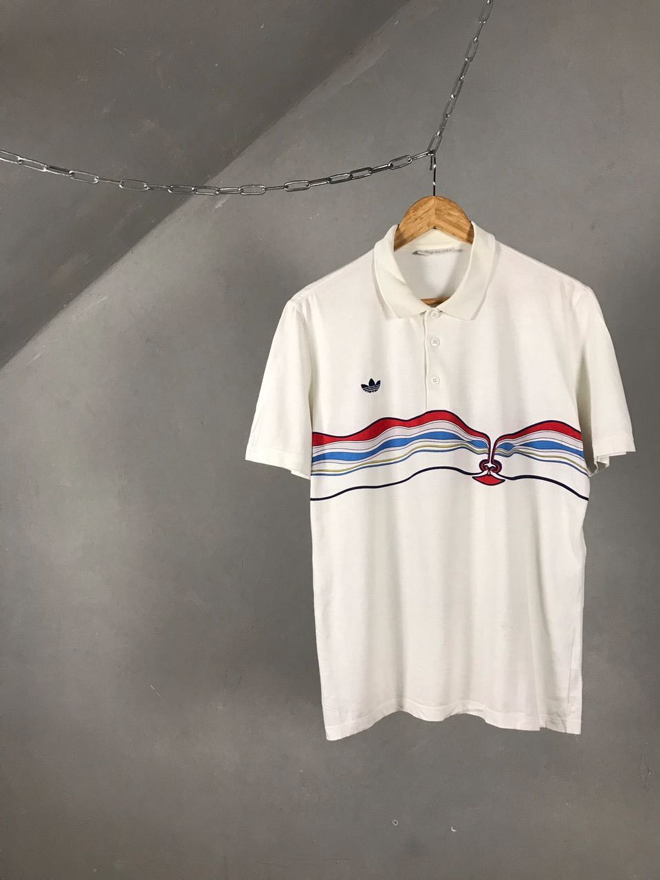 Adidas × Vintage Adidas vintage sportwear polo tee Size US M / EU 48-50 / 2 - 1 Thumbnail