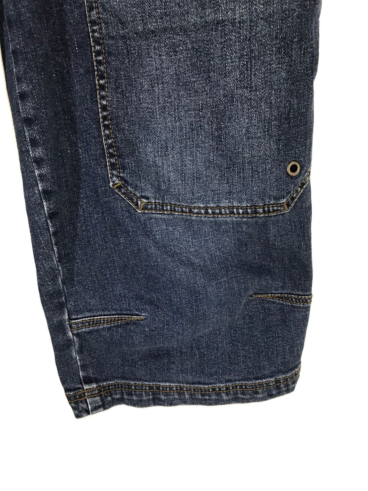 Devilock DEVILOCK X BLUECROSS Drawstring Cargo Short Denim Pants Size US 32 / EU 48 - 9 Thumbnail