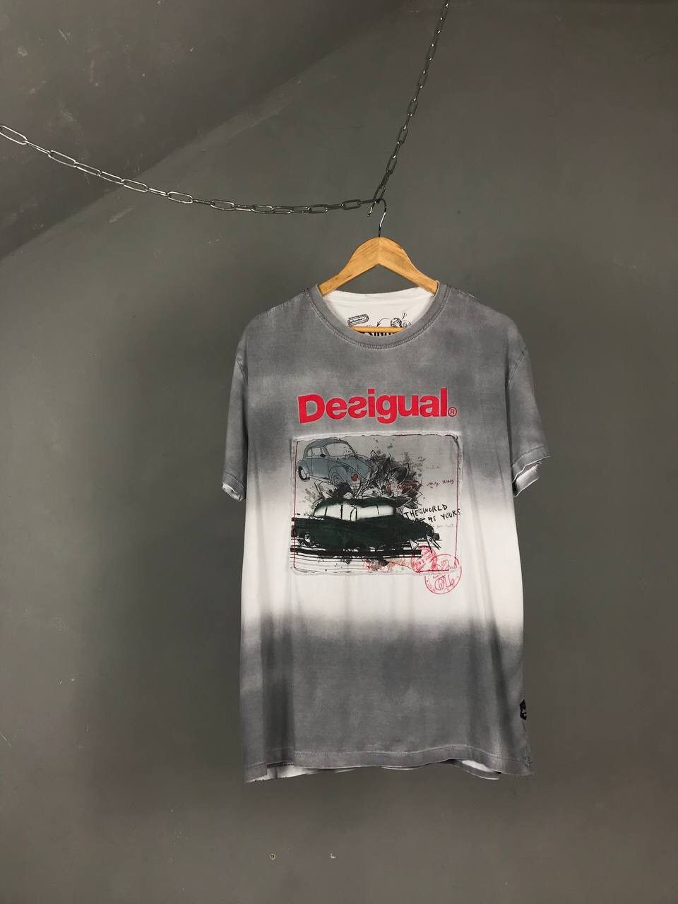 Desigual Desigual luxury multicolor tee Size US XL / EU 56 / 4 - 1 Thumbnail