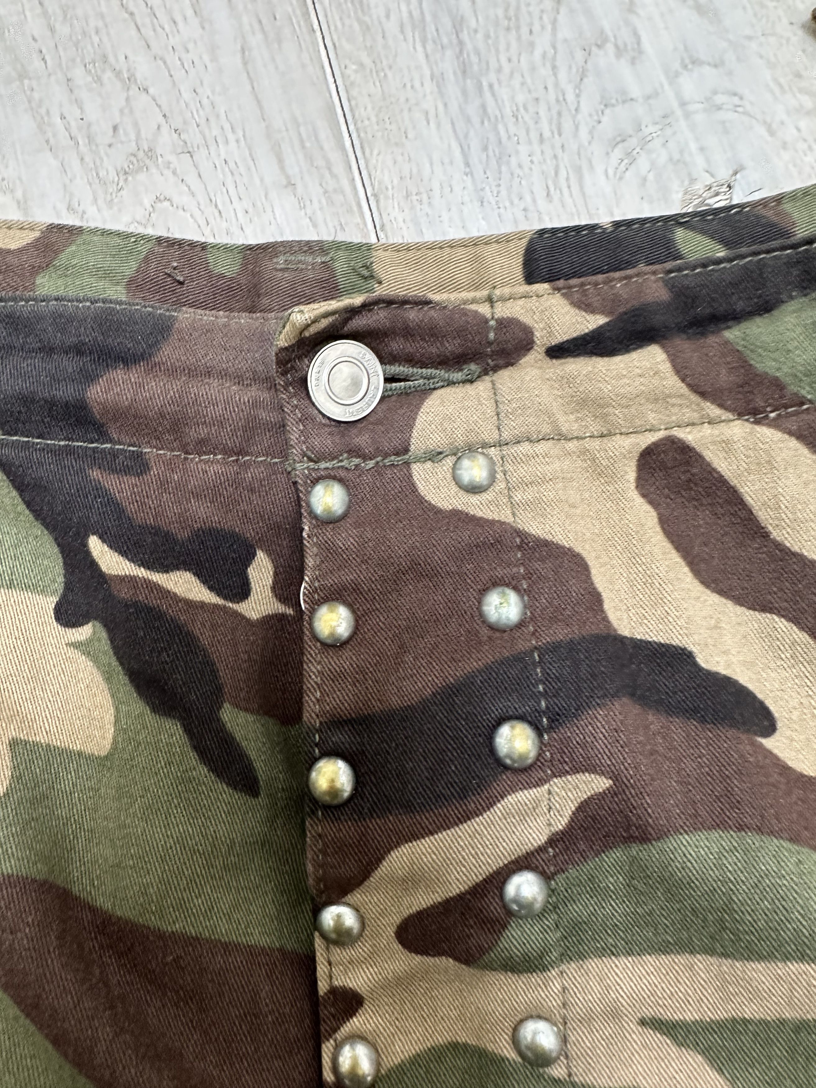 Saint Laurent Paris Camo Shorts Size XL Size US 38 / EU 54 - 4 Thumbnail