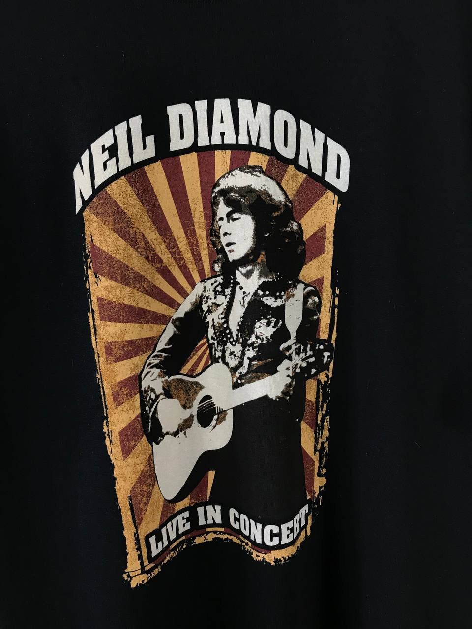 Band Tees Neil Diamond 2008 vintage rock band tour tee Size US L / EU 52-54 / 3 - 3 Thumbnail