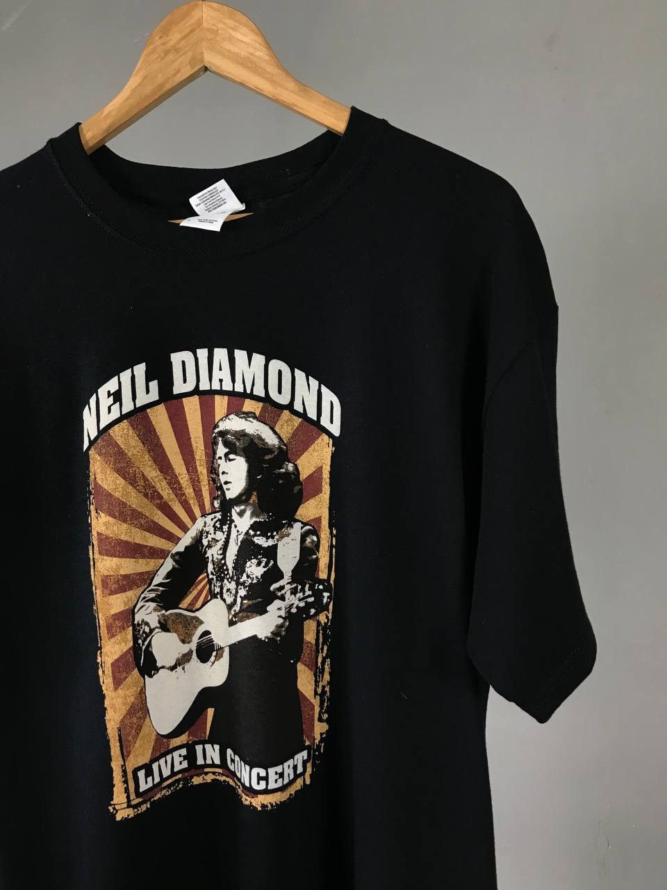 Band Tees Neil Diamond 2008 vintage rock band tour tee Size US L / EU 52-54 / 3 - 2 Thumbnail