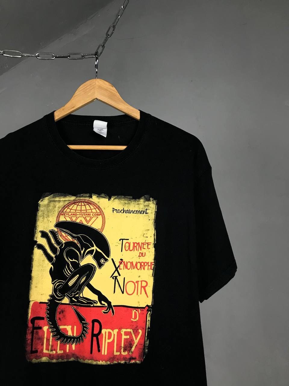Other × Vintage Tournee DU Xenomoephe Noir other rock tee Size US XL / EU 56 / 4 - 2 Thumbnail