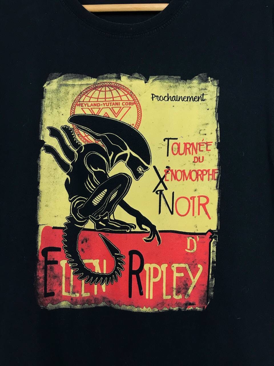 Other × Vintage Tournee DU Xenomoephe Noir other rock tee Size US XL / EU 56 / 4 - 3 Thumbnail