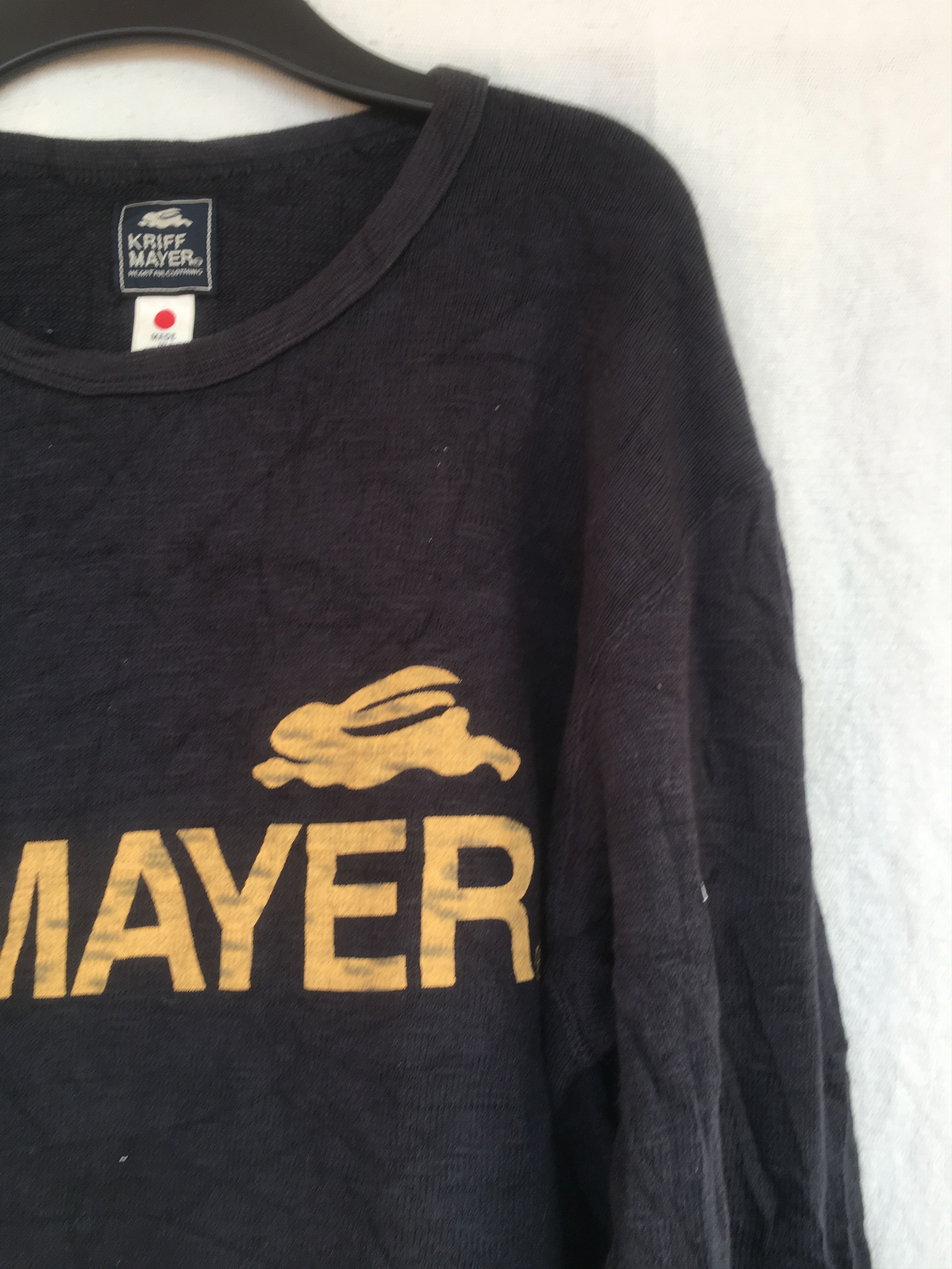 Japanese Brand kriff mayer logo tee Size US L / EU 52-54 / 3 - 3 Thumbnail