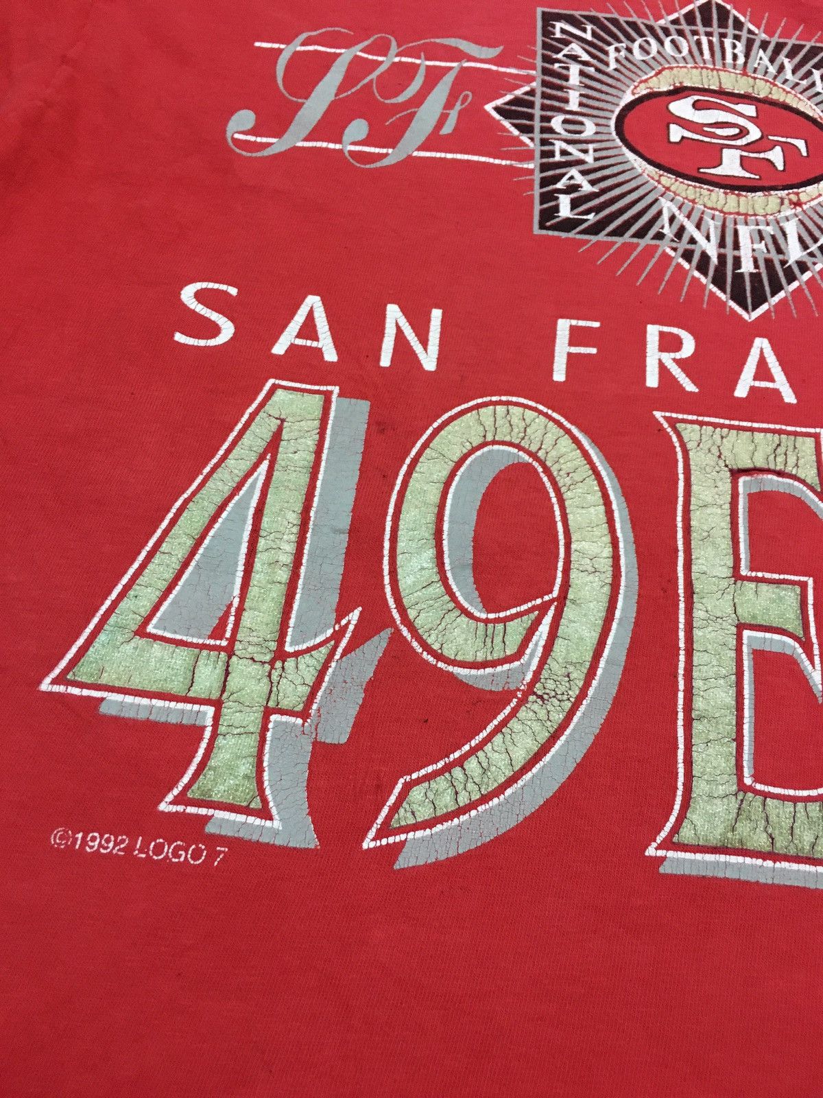 NFL vintage 92’ 49ers san francisco Size US L / EU 52-54 / 3 - 4 Thumbnail