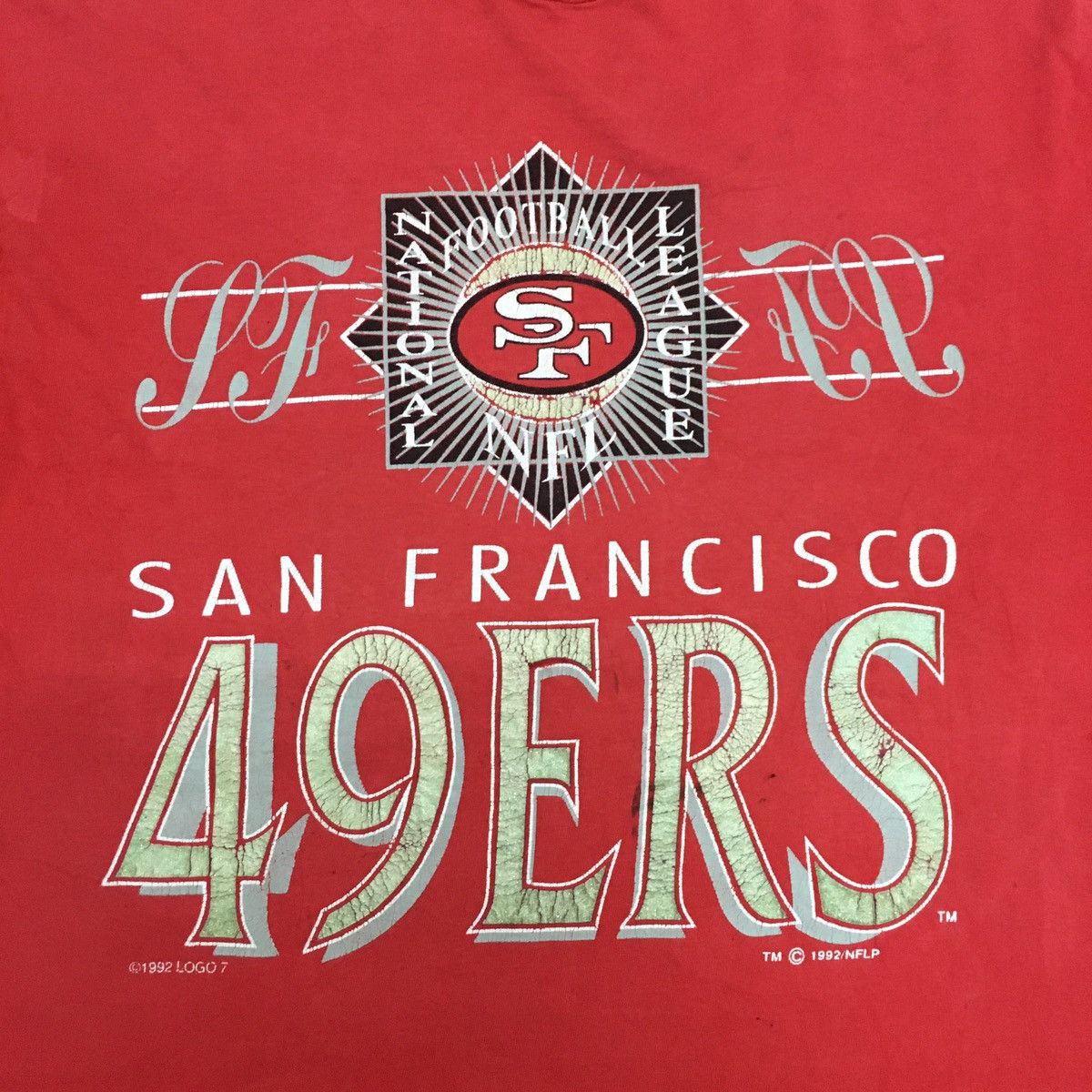NFL vintage 92’ 49ers san francisco Size US L / EU 52-54 / 3 - 2 Thumbnail