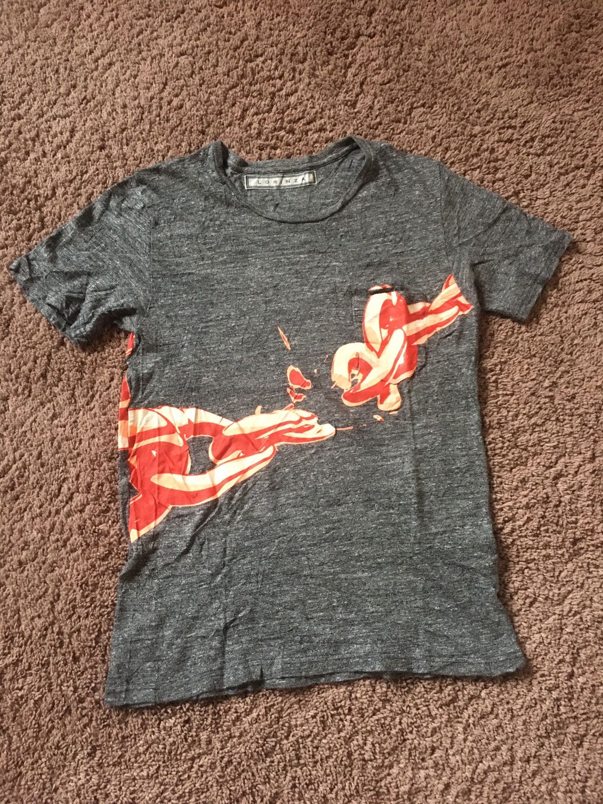 Designer lorinza printed pocket tee Size US M / EU 48-50 / 2 - 1 Thumbnail