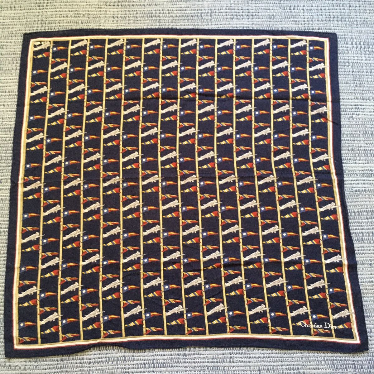 Christian Dior Monsieur vintage CD handkerchief Size ONE SIZE - 1 Thumbnail